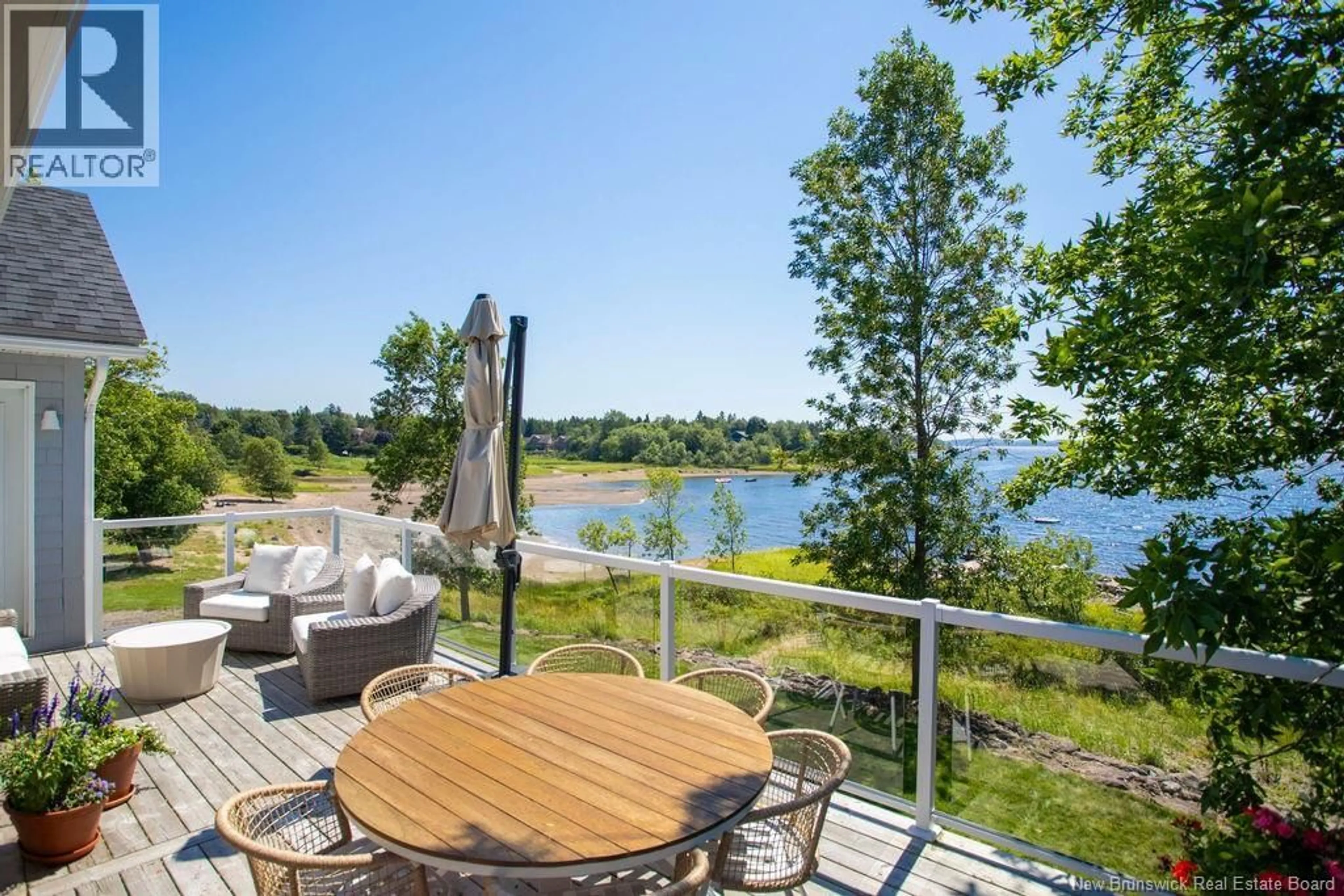 Patio, water/lake/river/ocean view for 27 SHIPYARD ROAD, Rothesay New Brunswick E2E1X1