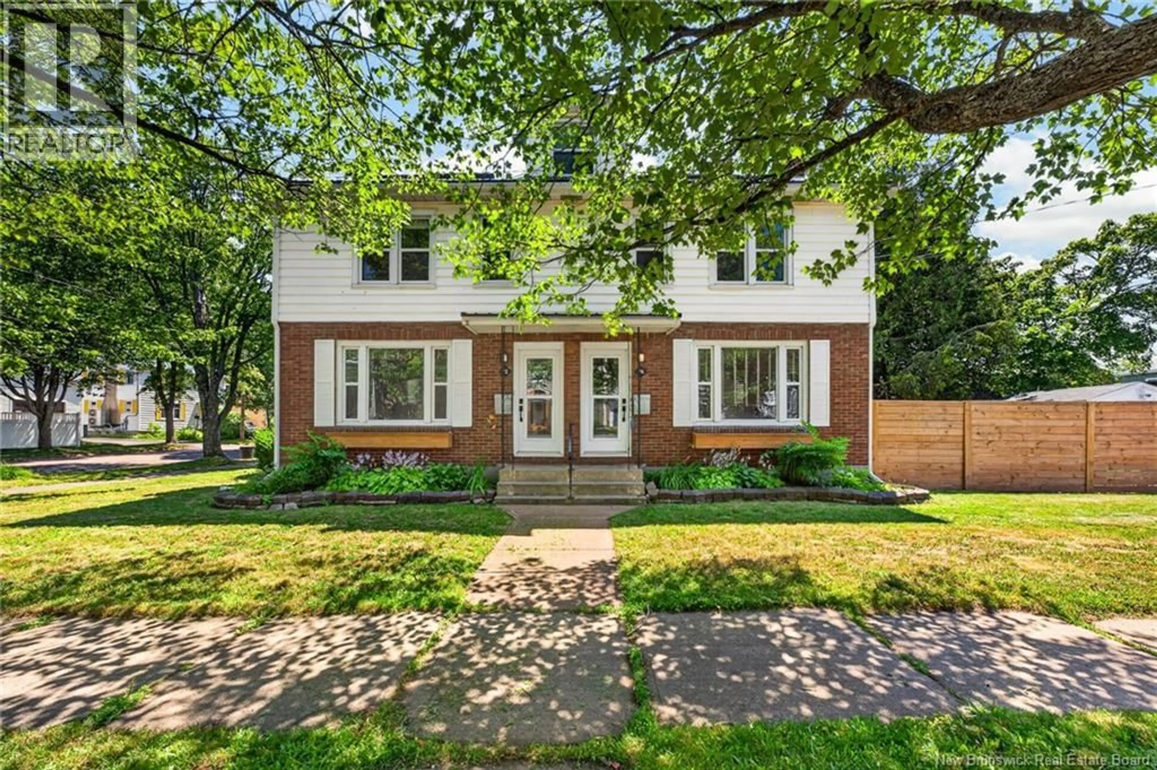 Home with brick exterior material, street for 72-74 BURLINGTON AVENUE, Moncton New Brunswick E1E1Z3
