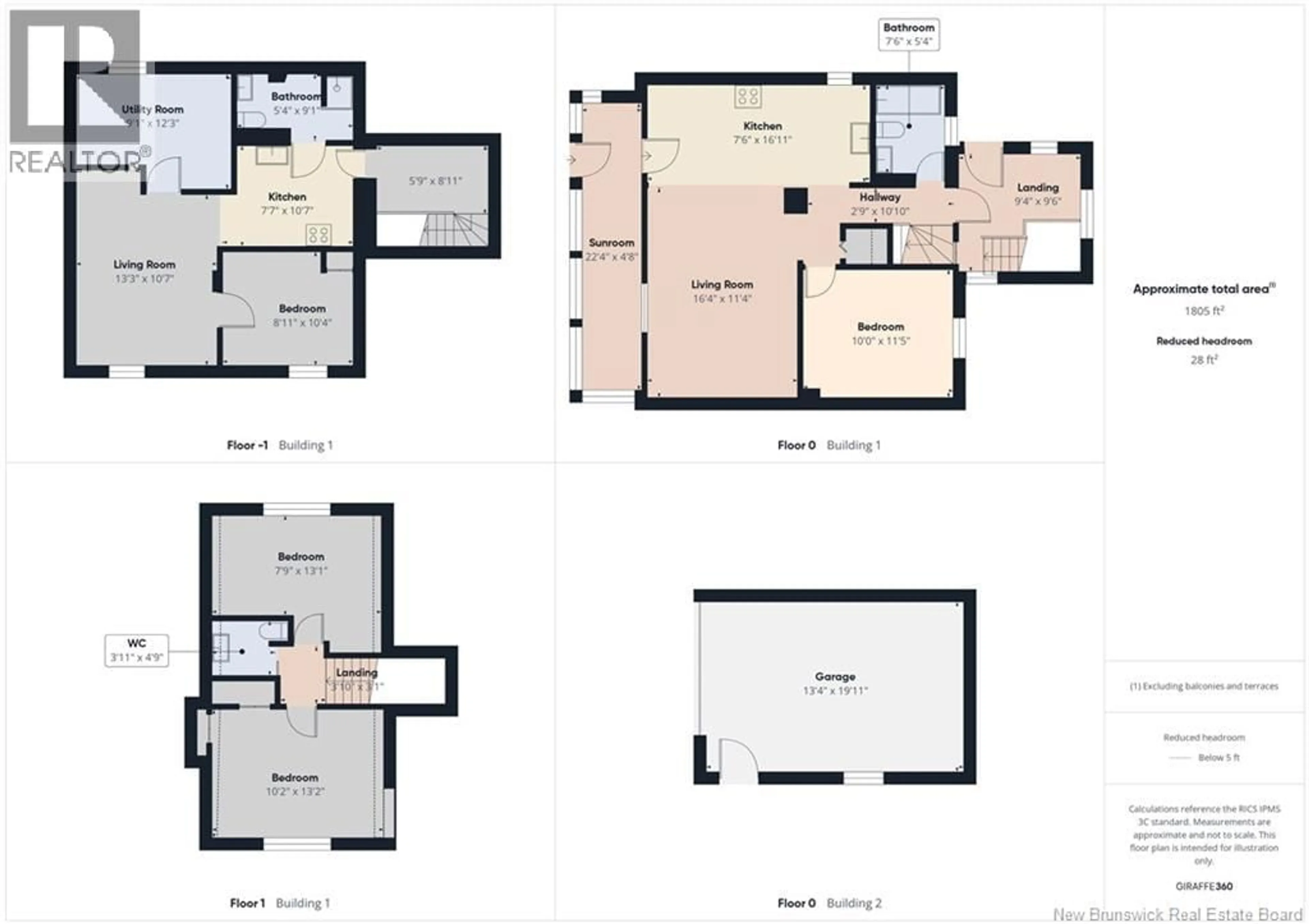 Floor plan for 127 WEST LANE, Moncton New Brunswick E1C6T8