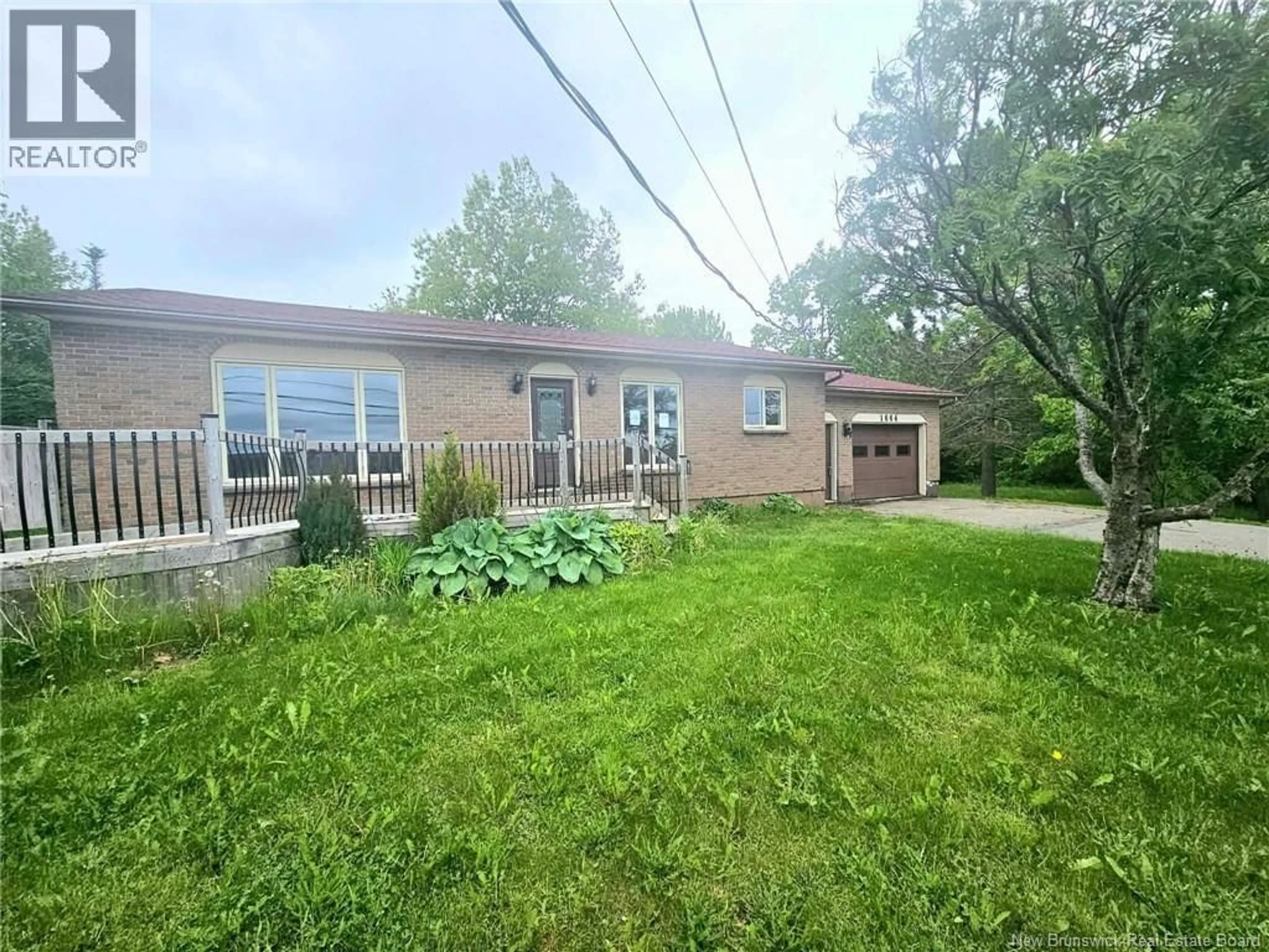 A pic from outside/outdoor area/front of a property/back of a property/a pic from drone, street for 1664 ROUTE 350, Maltempec New Brunswick E8P1N8