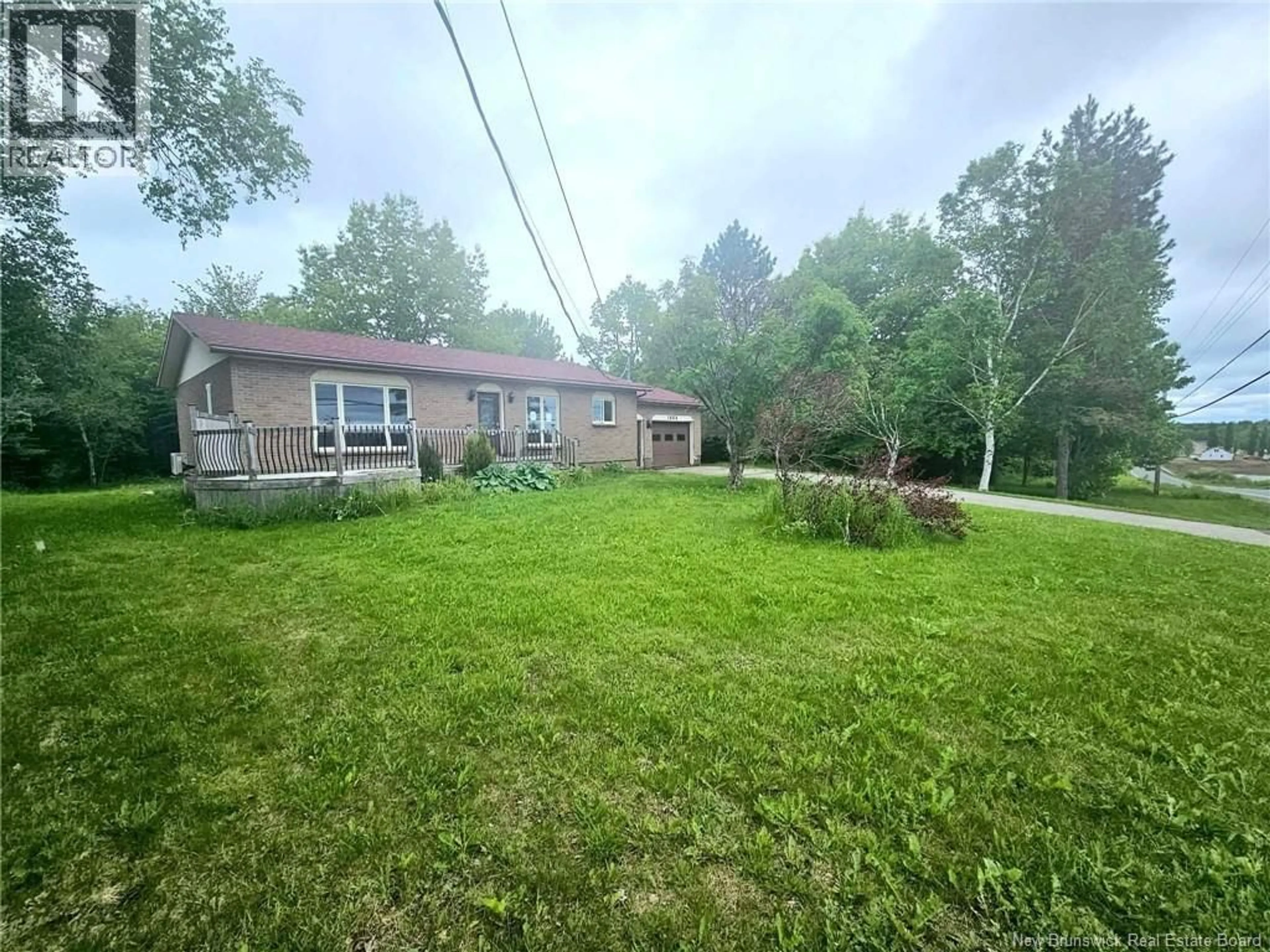 A pic from outside/outdoor area/front of a property/back of a property/a pic from drone, unknown for 1664 ROUTE 350, Maltempec New Brunswick E8P1N8