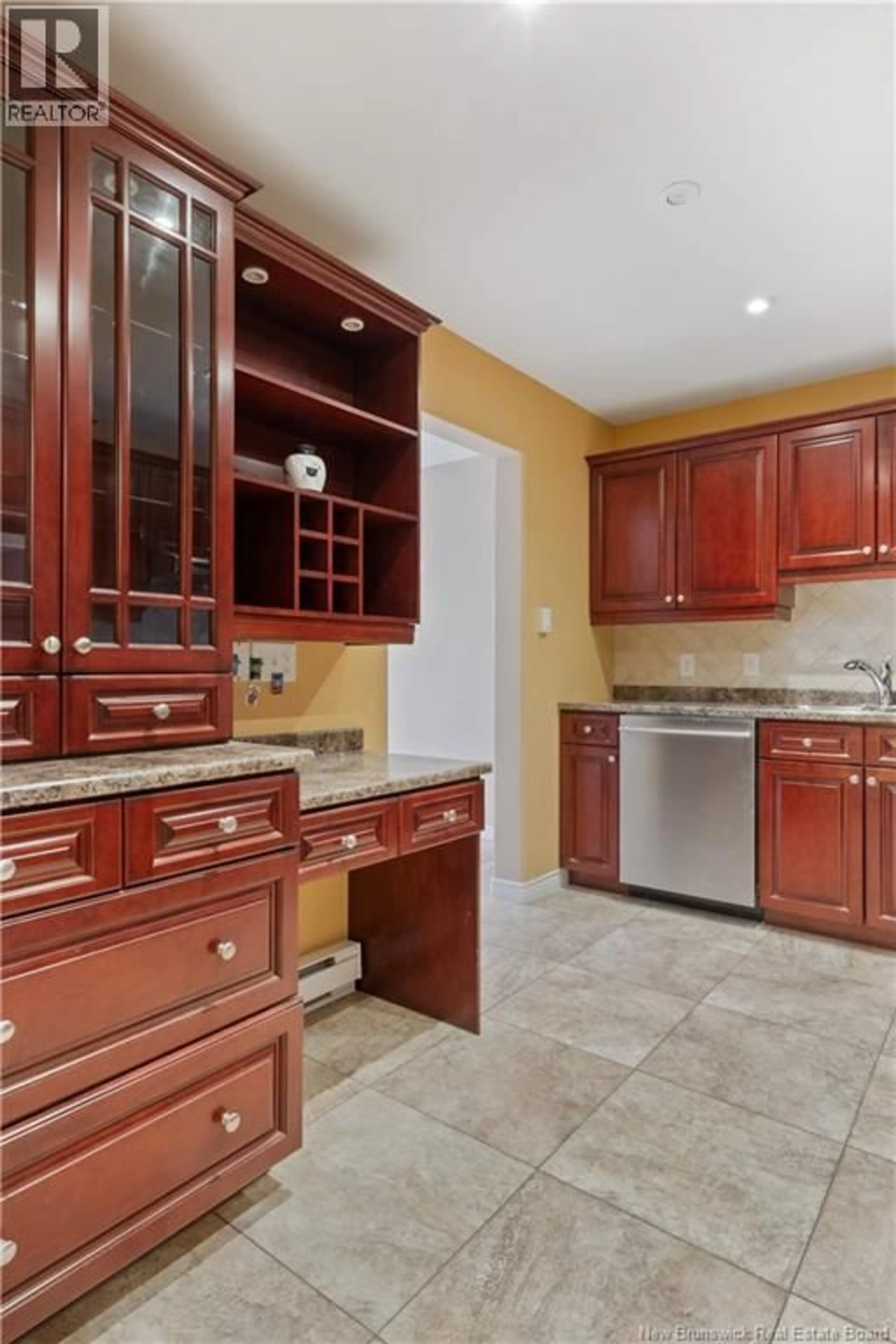 Standard kitchen, ceramic/tile floor for 3 - 110 DOMETHILDE CRESCENT, Dieppe New Brunswick E1A8R3