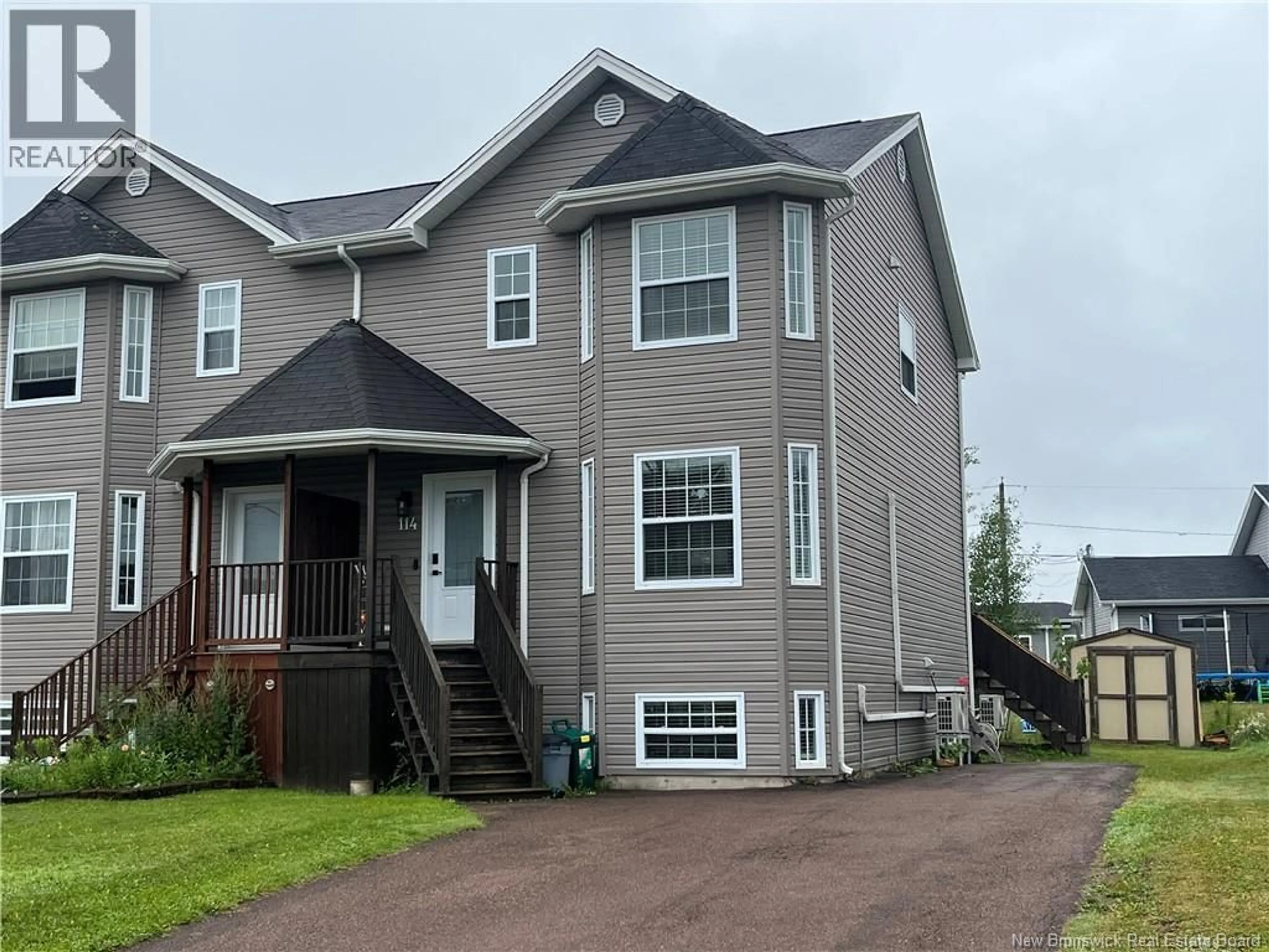 Home with vinyl exterior material, unknown for 114 CORIANDER STREET, Moncton New Brunswick E1G0R8