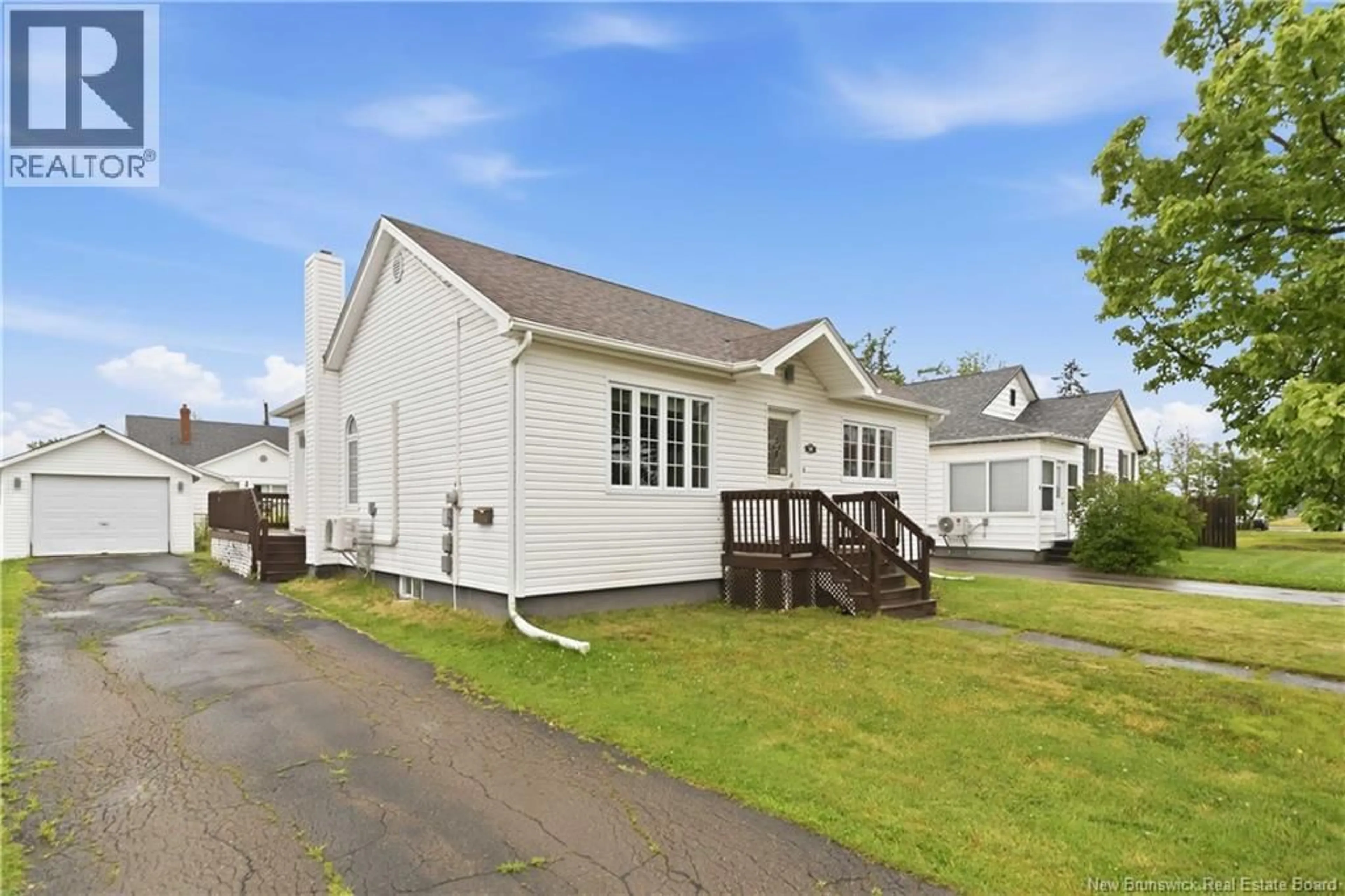 Home with vinyl exterior material, street for 14 KEILLOR STREET, Moncton New Brunswick E1C7K7