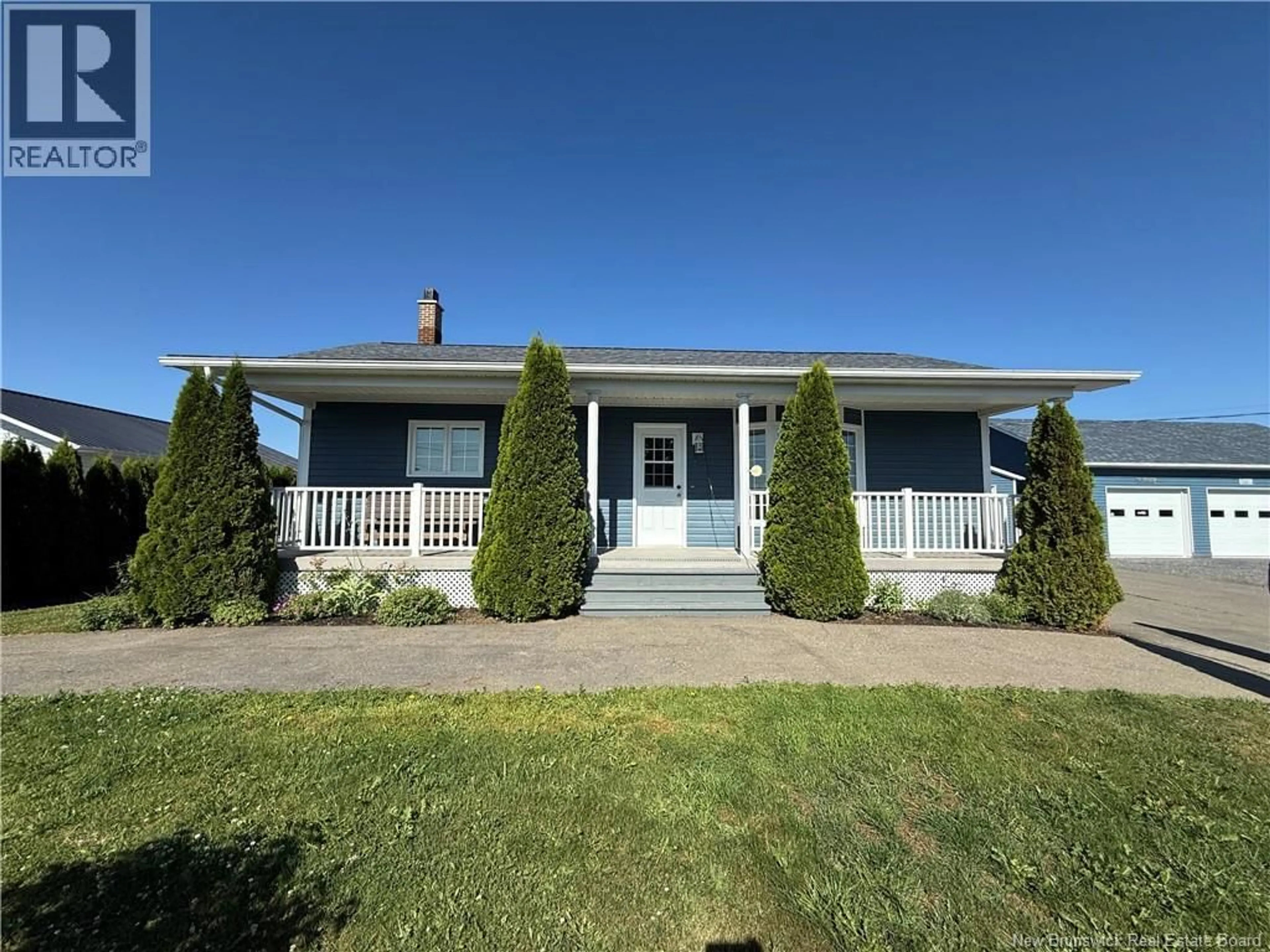 Home with vinyl exterior material, street for 464 ROUTE 255, Saint-André New Brunswick E3Y2V9