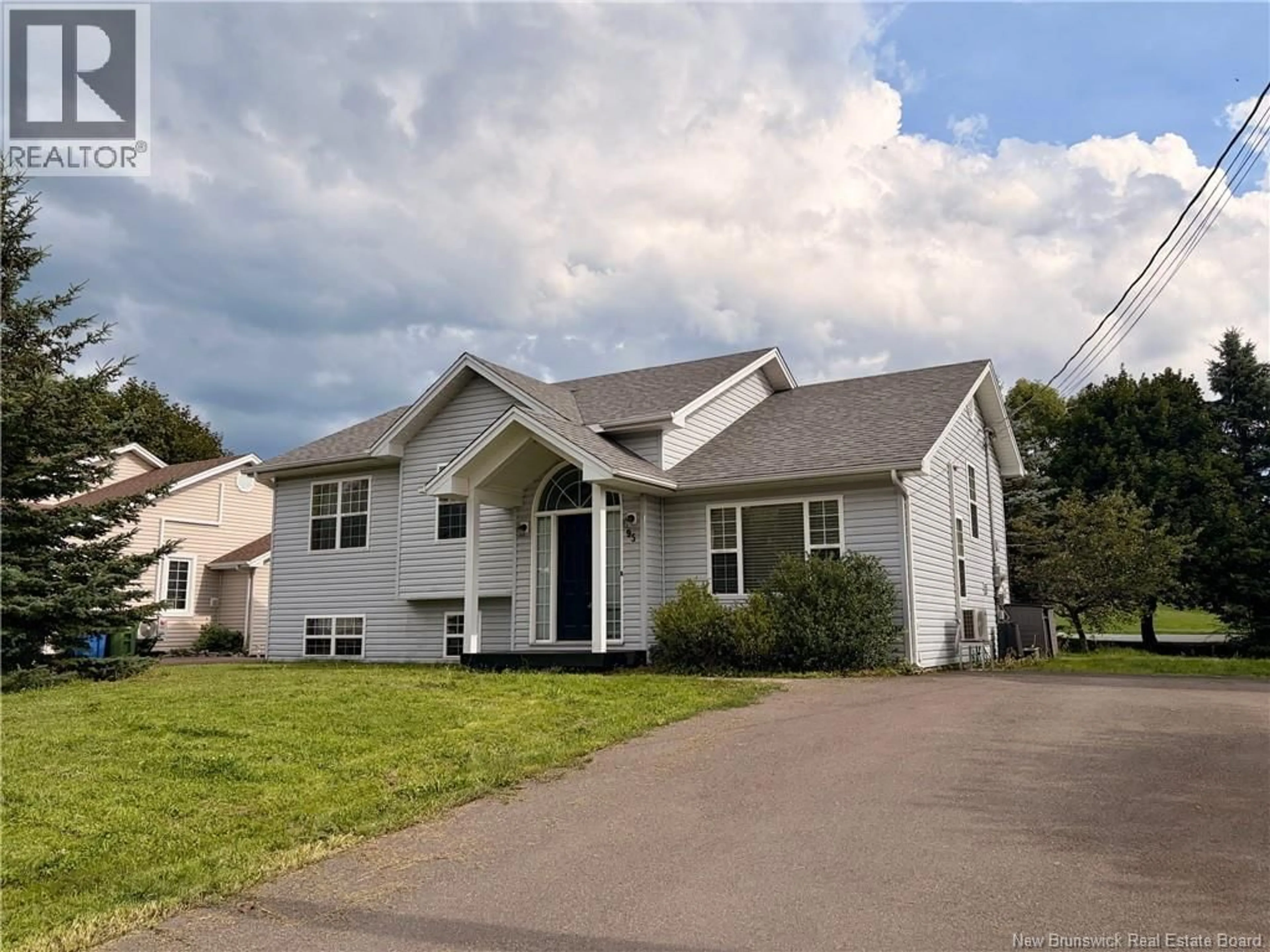Home with vinyl exterior material, street for 95 FREDERIC STREET, Dieppe New Brunswick E1A7H9