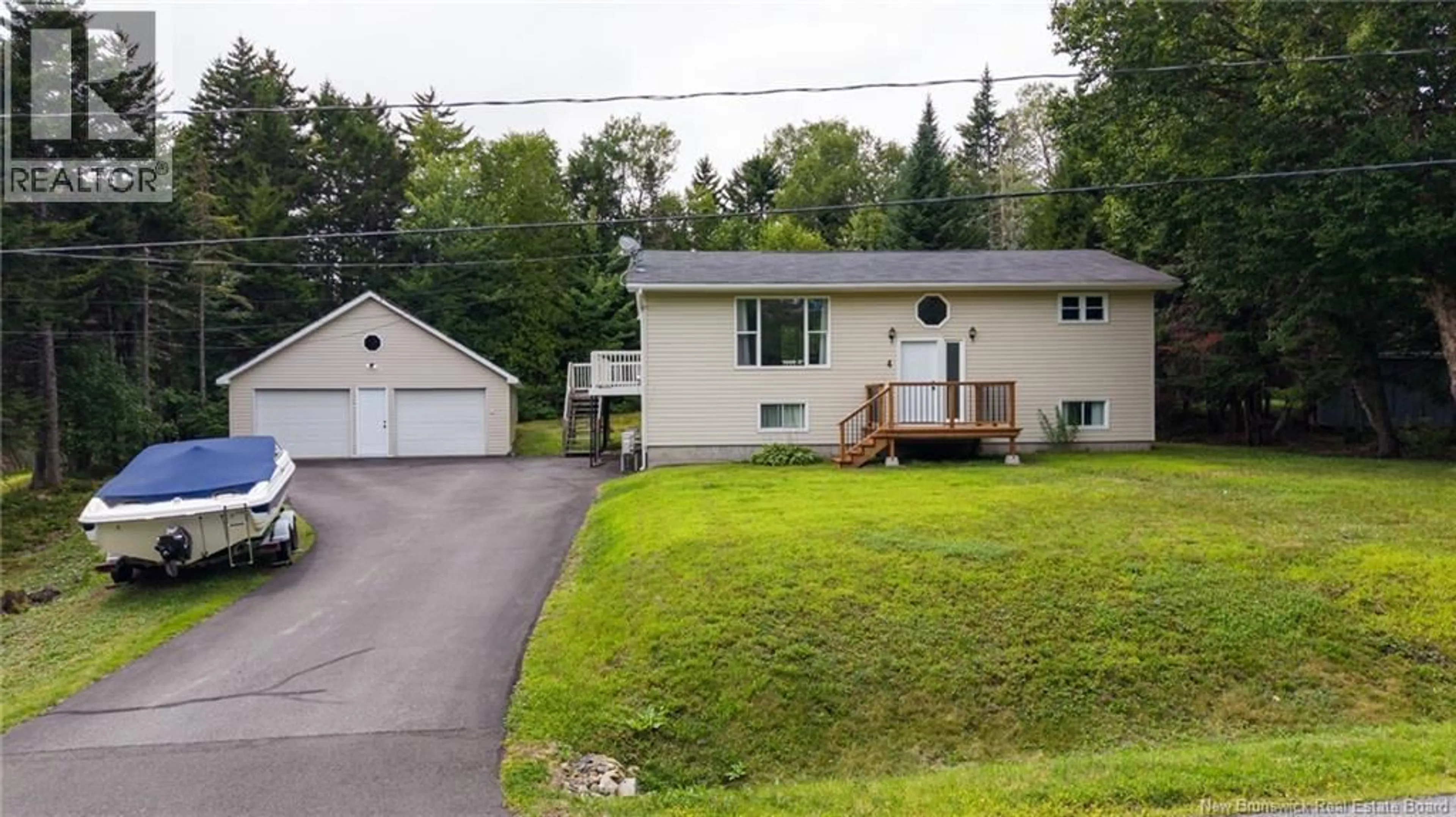 A pic from outside/outdoor area/front of a property/back of a property/a pic from drone, street for 4 HOYT STREET, Grand Bay-Westfield New Brunswick E5K2Y2