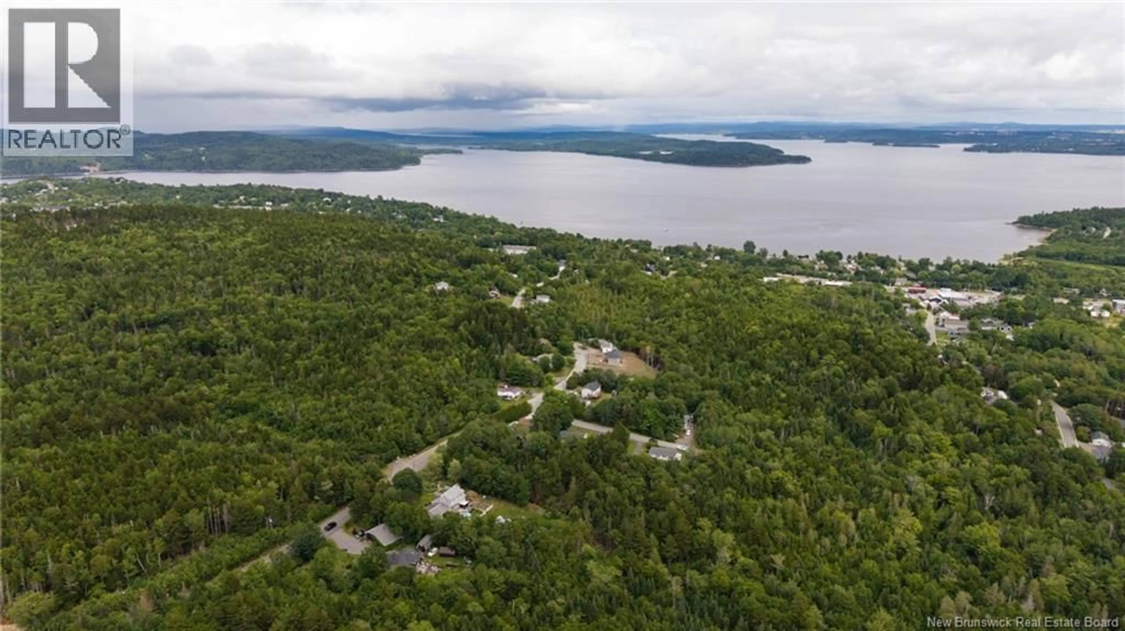A pic from outside/outdoor area/front of a property/back of a property/a pic from drone, water/lake/river/ocean view for 4 HOYT STREET, Grand Bay-Westfield New Brunswick E5K2Y2