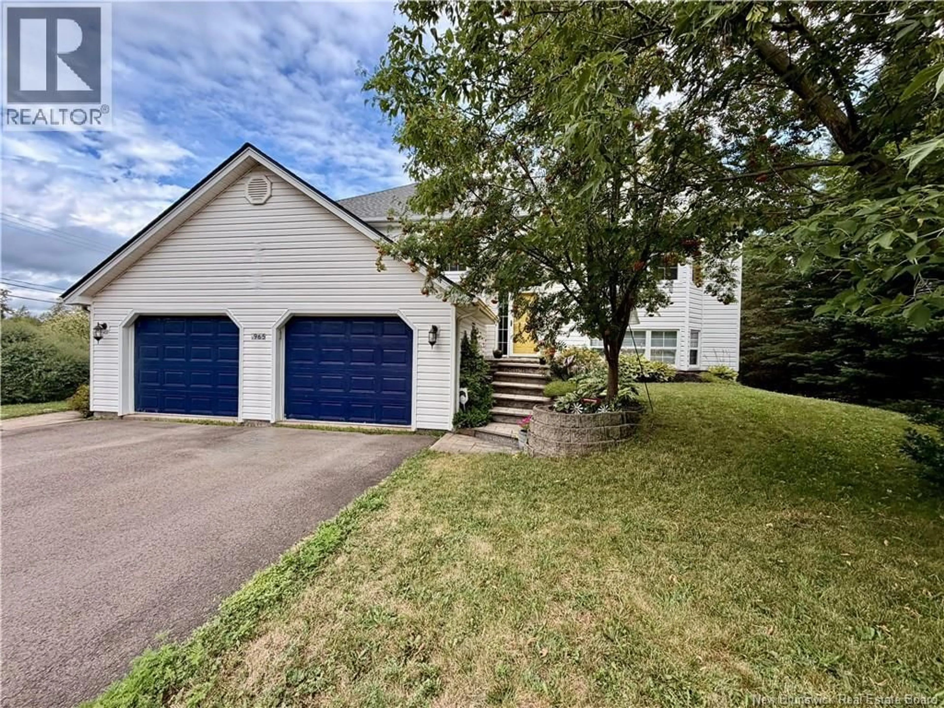 Home with vinyl exterior material, street for 965 COVERDALE ROAD, Riverview New Brunswick E1B5E7