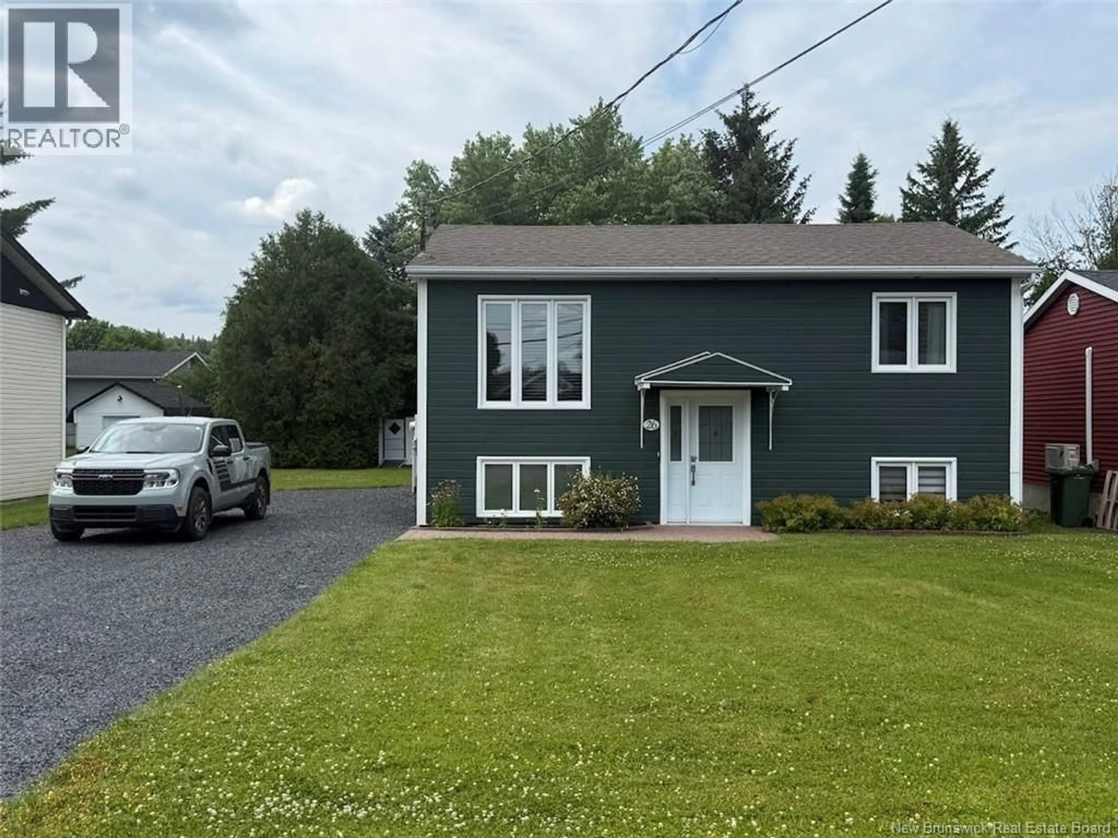 Home with vinyl exterior material, street for 26 DES SOEURS STREET, Saint-Jacques New Brunswick E7B1G6