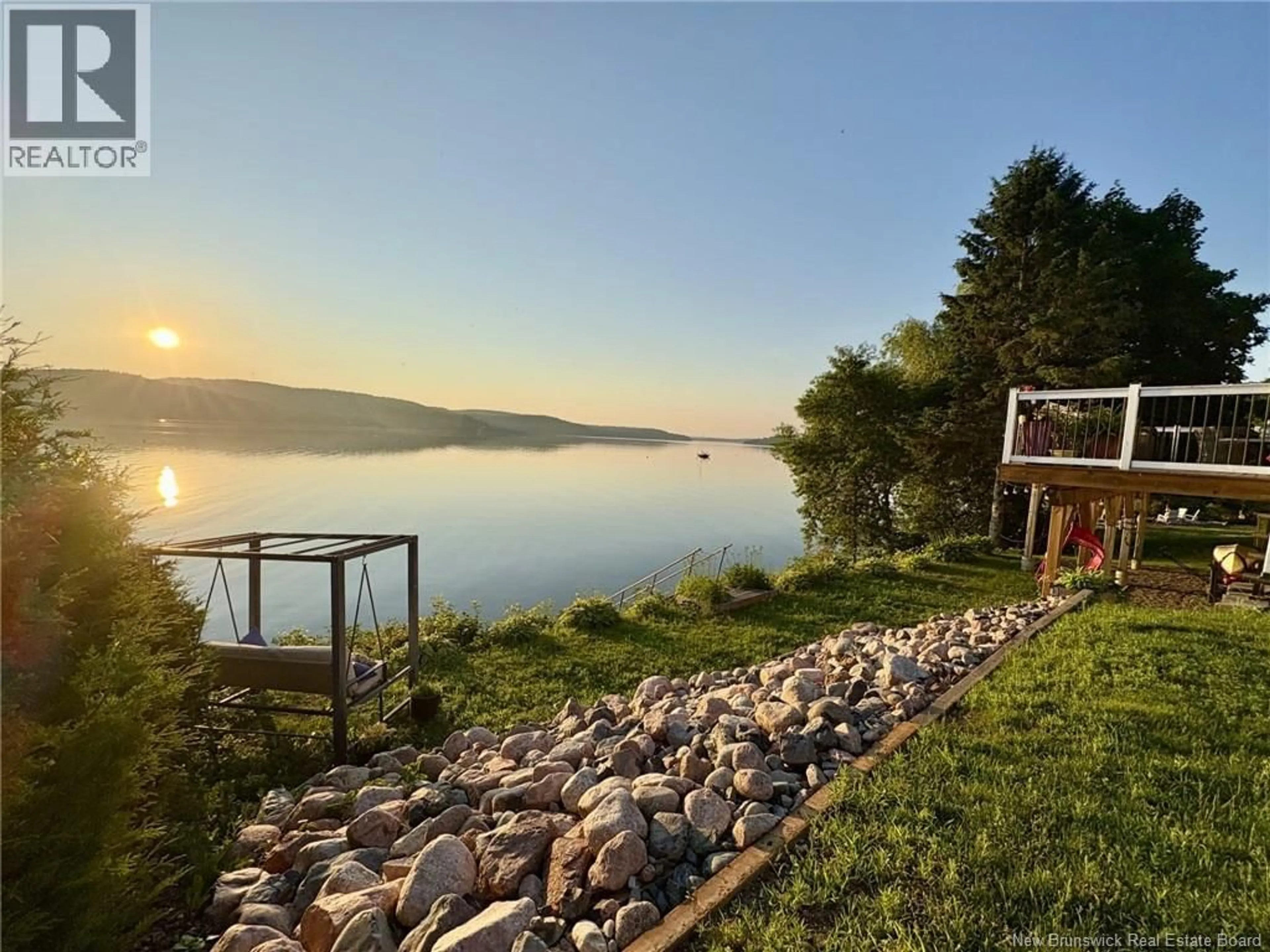 Patio, water/lake/river/ocean view for 9 DRIFTWOOD LANE, Grand Bay-Westfield New Brunswick E5K3G5