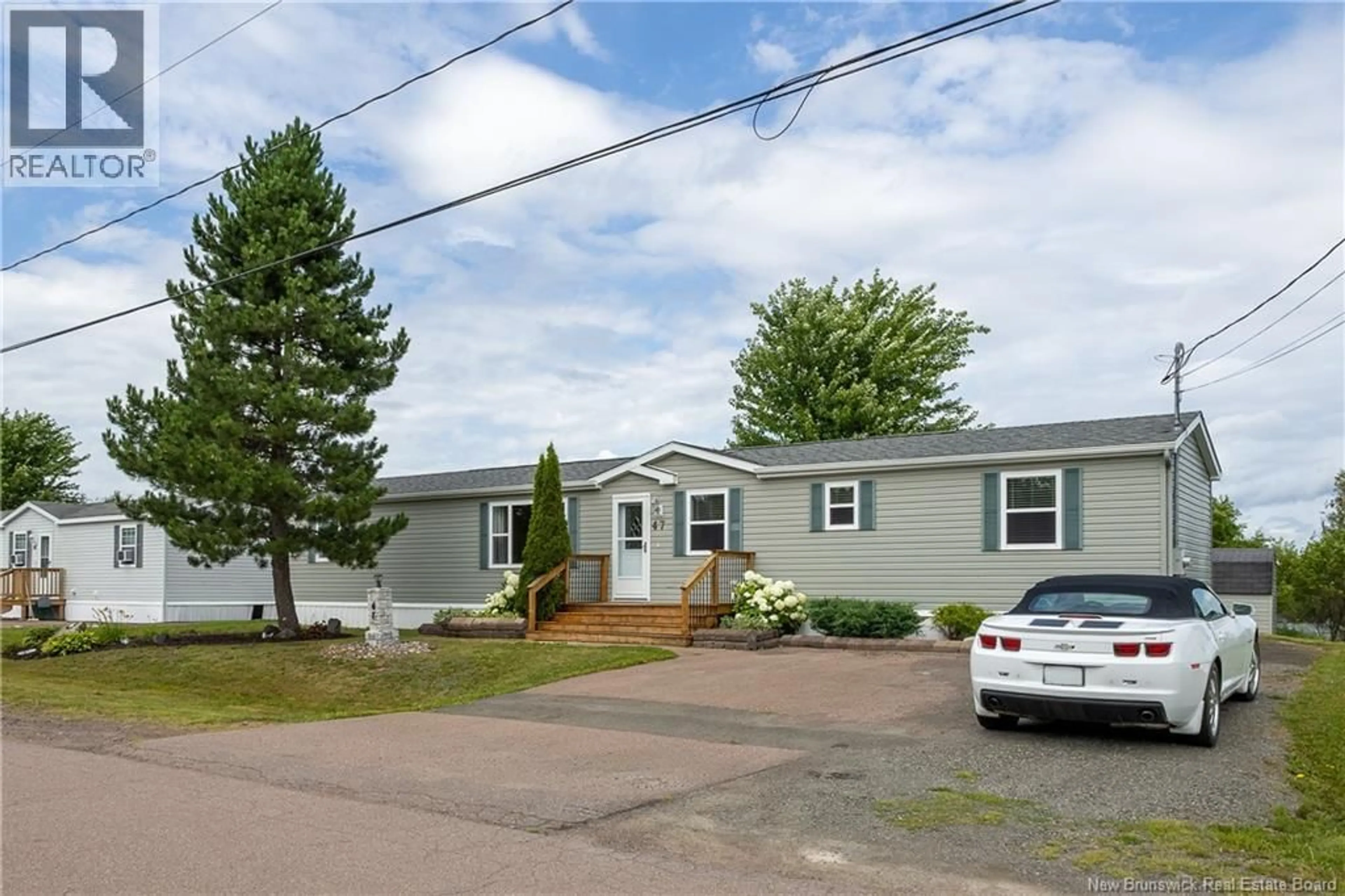 Home with vinyl exterior material, street for 47 HAYWARD LANE, Riverview New Brunswick E1B5R1