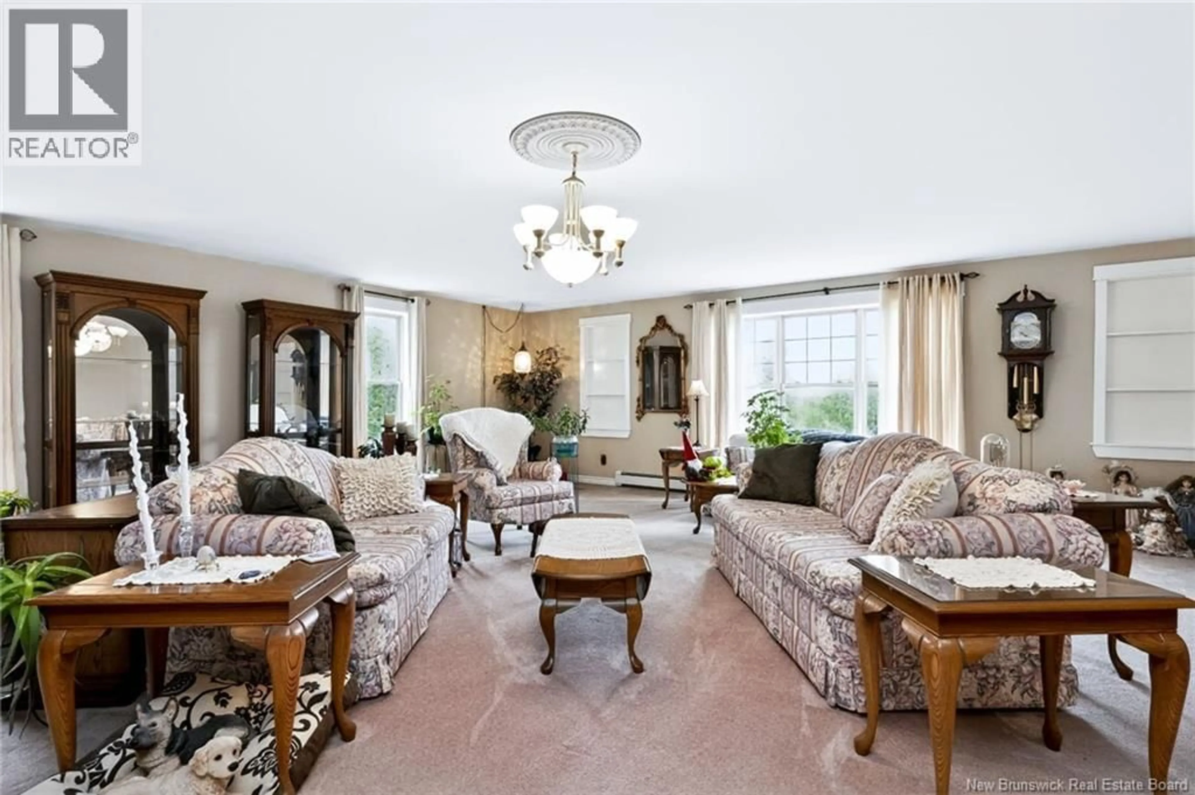 Living room with furniture, unknown for 29 HILLHURST, Quispamsis New Brunswick E2E1C3