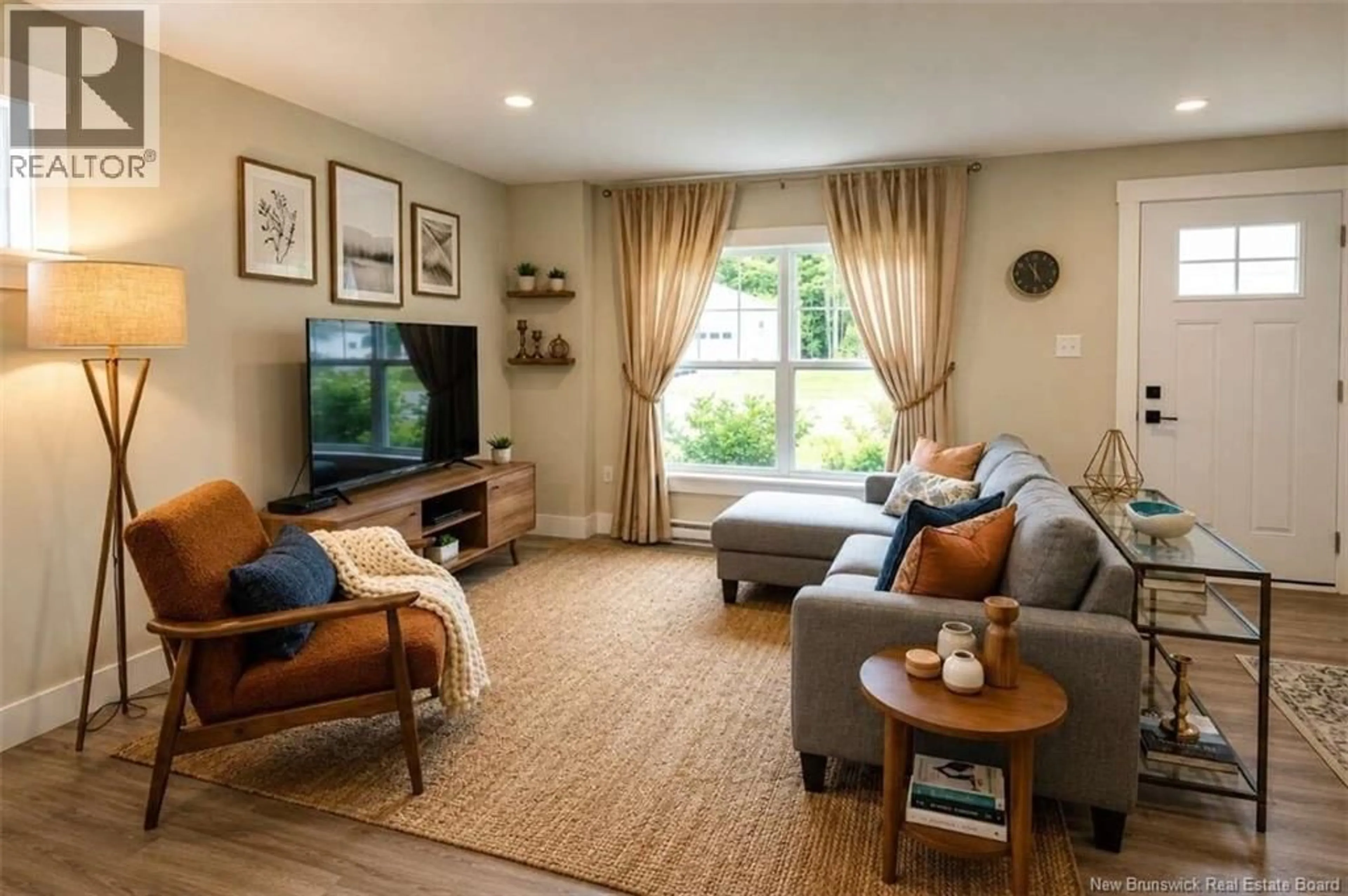 Living room with furniture, unknown for 67 DEWITT ACRES, Fredericton New Brunswick E3A6S3