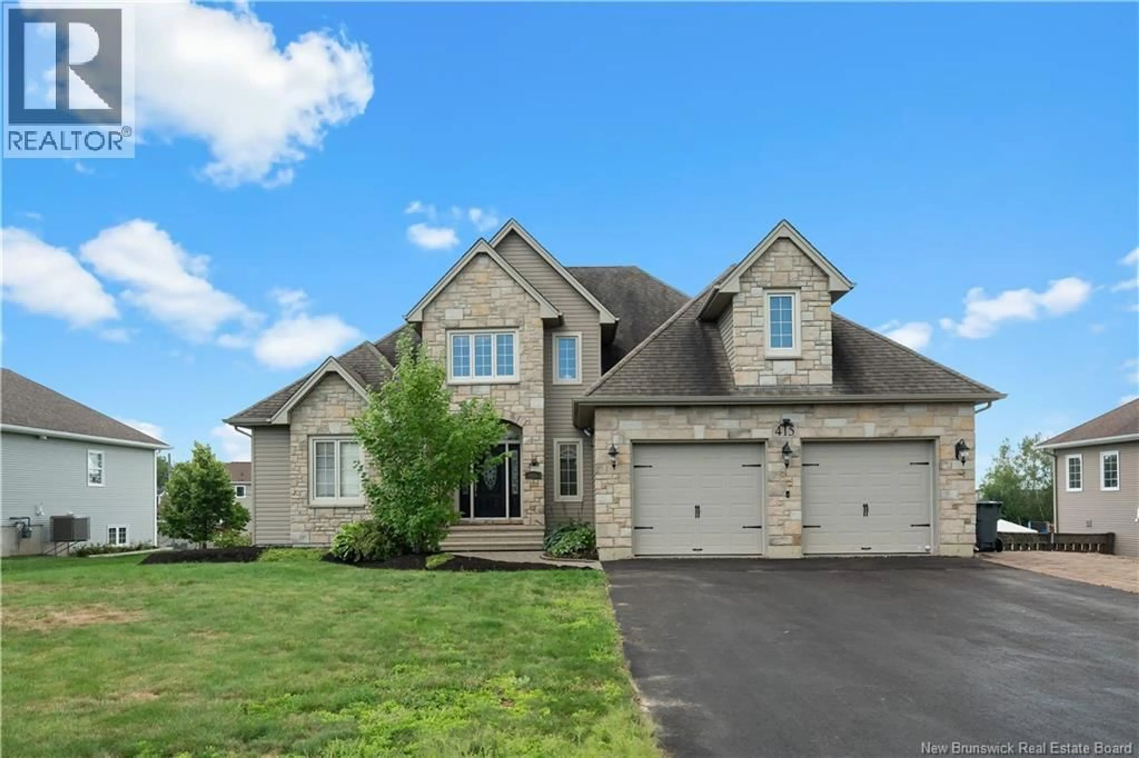 Home with brick exterior material, street for 415 GRANDE-VALLEE COURT, Dieppe New Brunswick E1A8S1