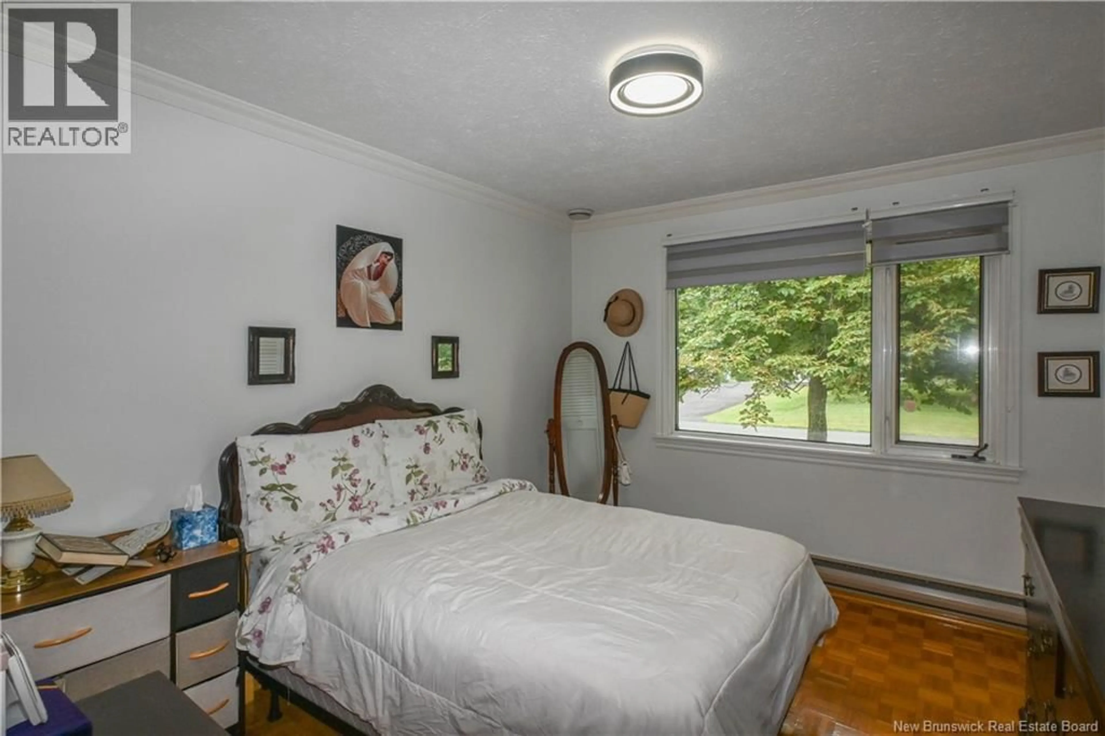 Bedroom with bed, wood/laminate floor for 163 DES PEUPLIERS STREET, Shippagan New Brunswick E8S1J7