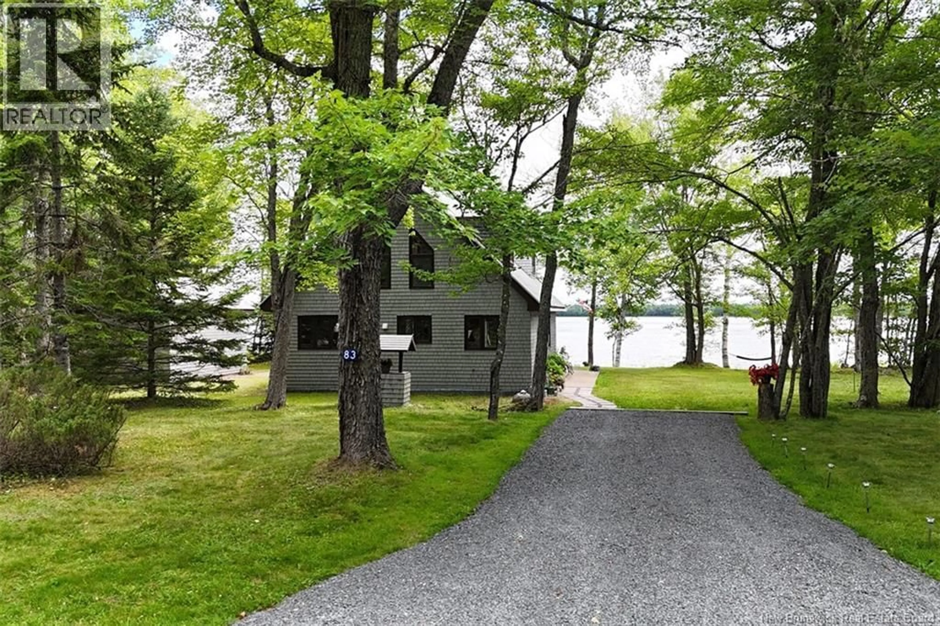 Patio, water/lake/river/ocean view for 83 RUSSELL BELL LANE, Harvey New Brunswick E6K3Y1