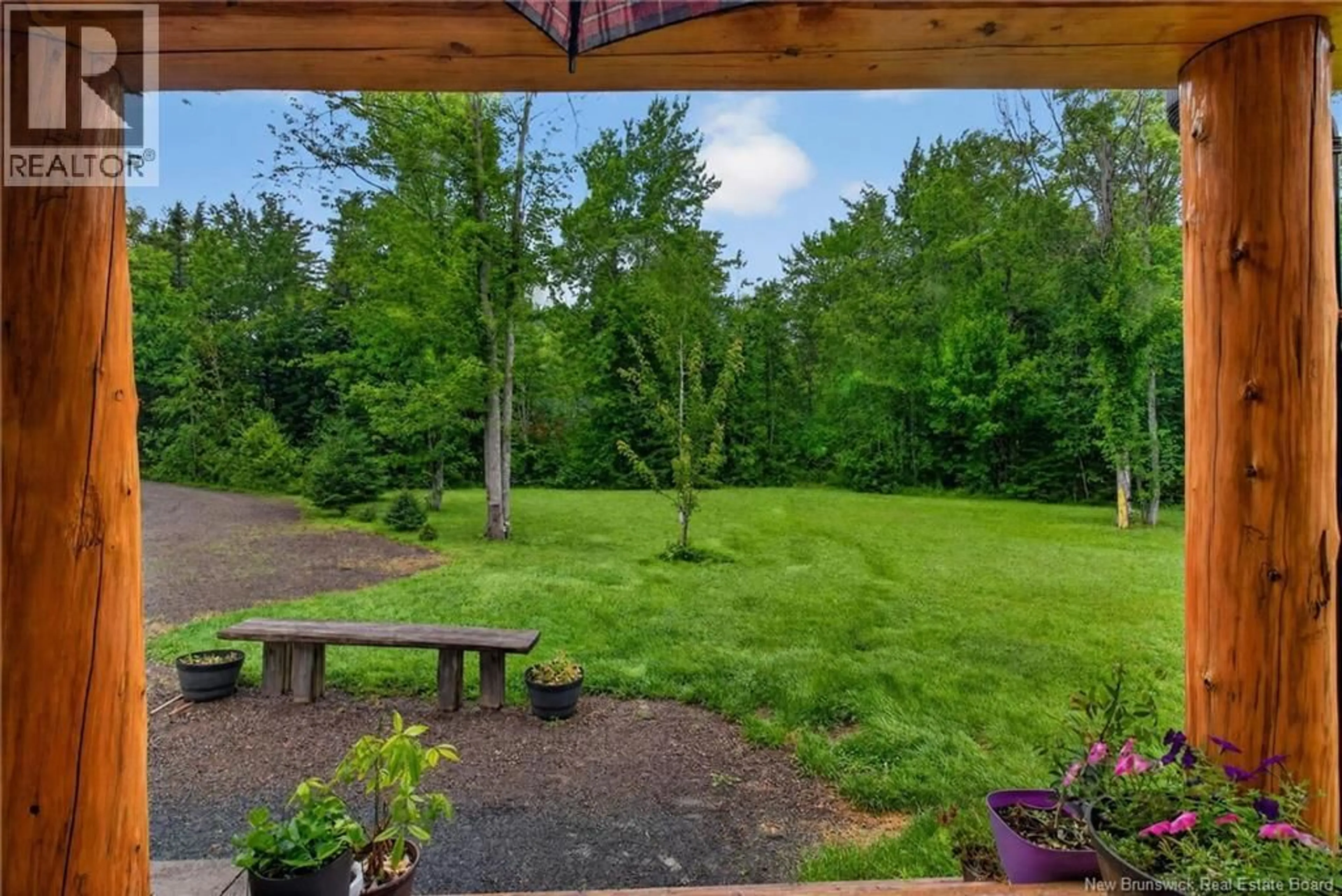 Patio, forest/trees view for 149 MACLEAN CROSSROAD ROAD, Irishtown New Brunswick E1H1Y1