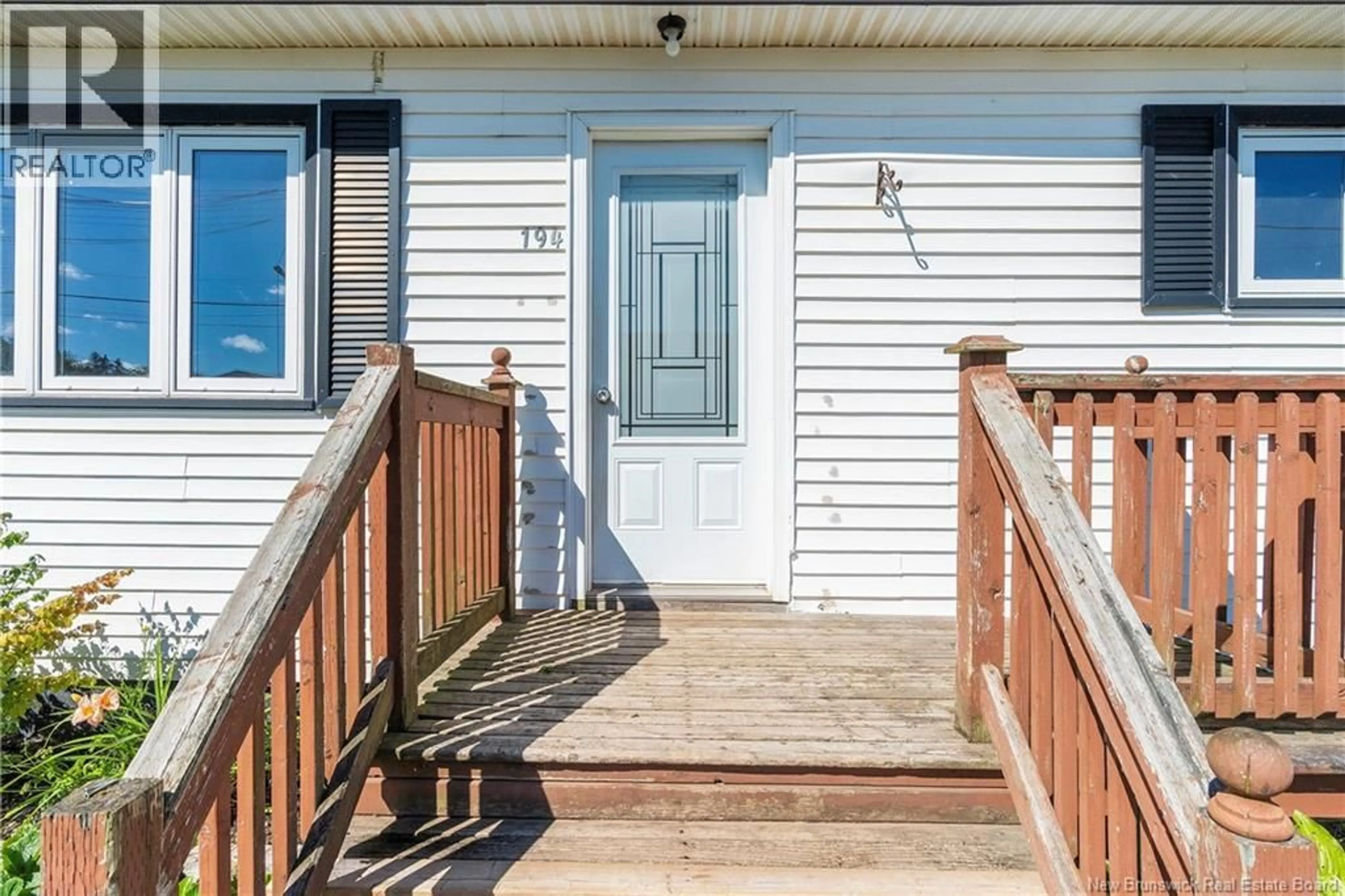 Home with vinyl exterior material, street for 194 JONES STREET, Moncton New Brunswick E1C6K3