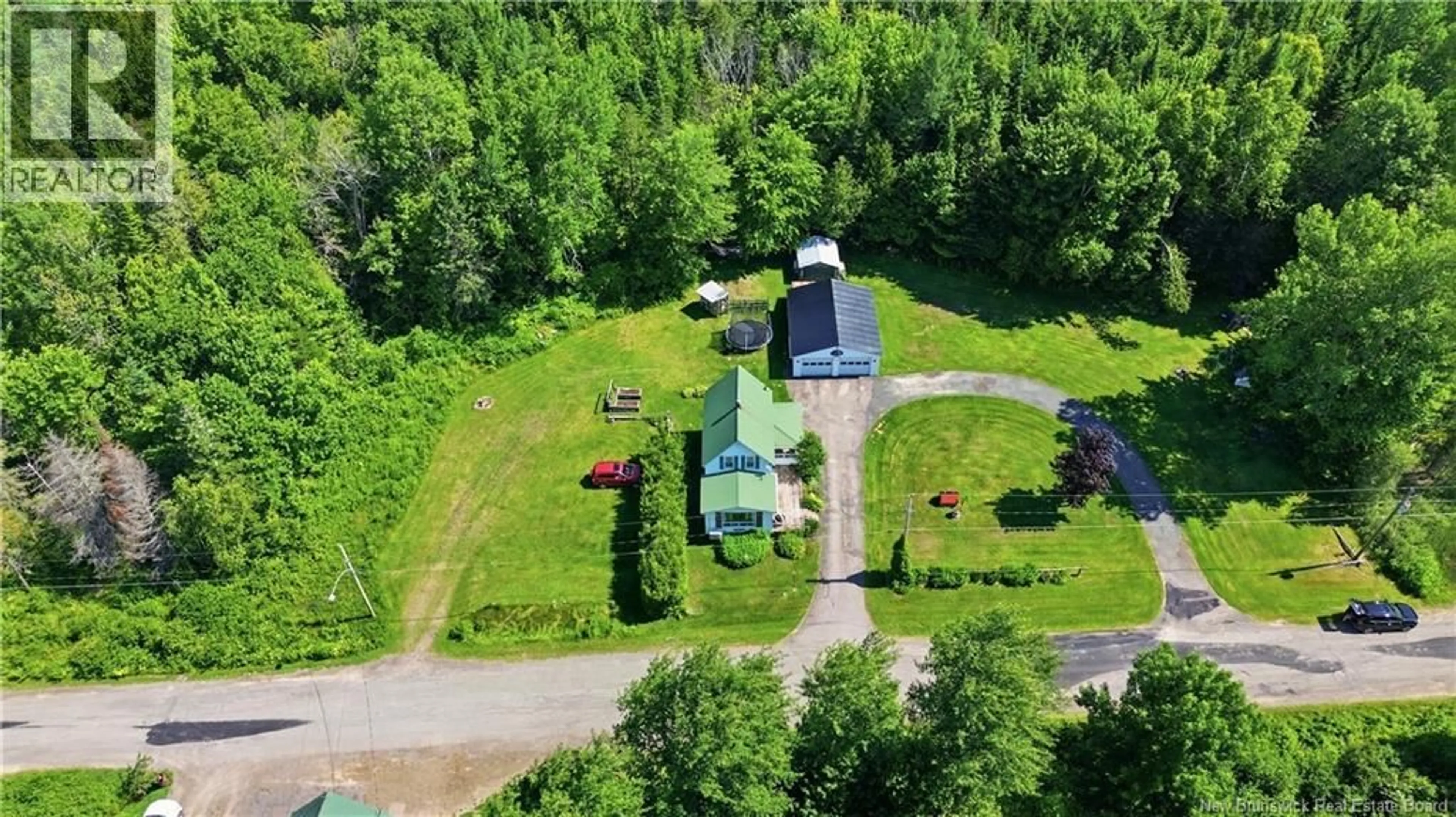 A pic from outside/outdoor area/front of a property/back of a property/a pic from drone, unknown for 29 MCADAM STREET, Canterbury New Brunswick E6H2J9