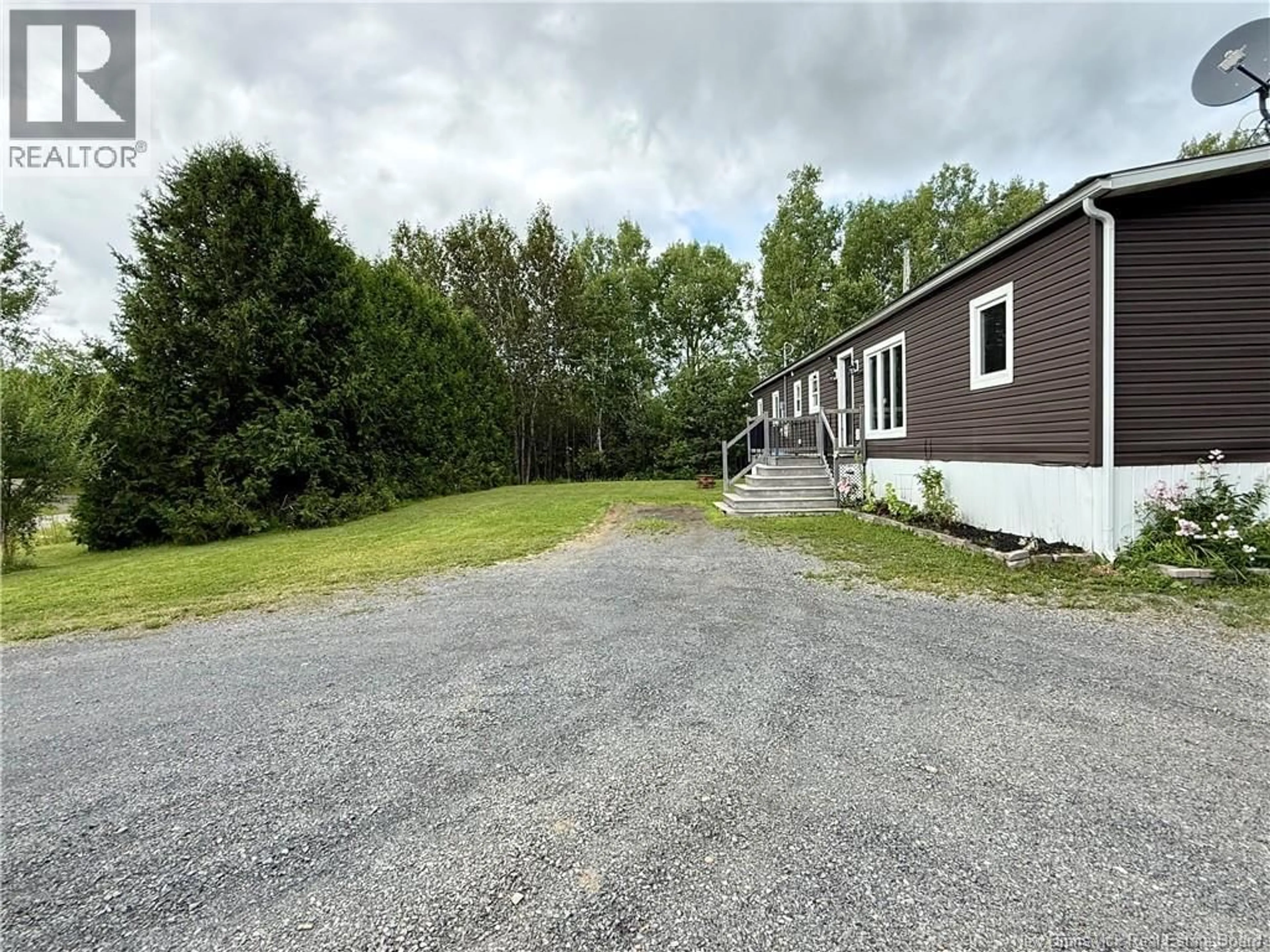 A pic from outside/outdoor area/front of a property/back of a property/a pic from drone, unknown for 1270 BACK LAKE ROAD, New Denmark New Brunswick E7G4K2