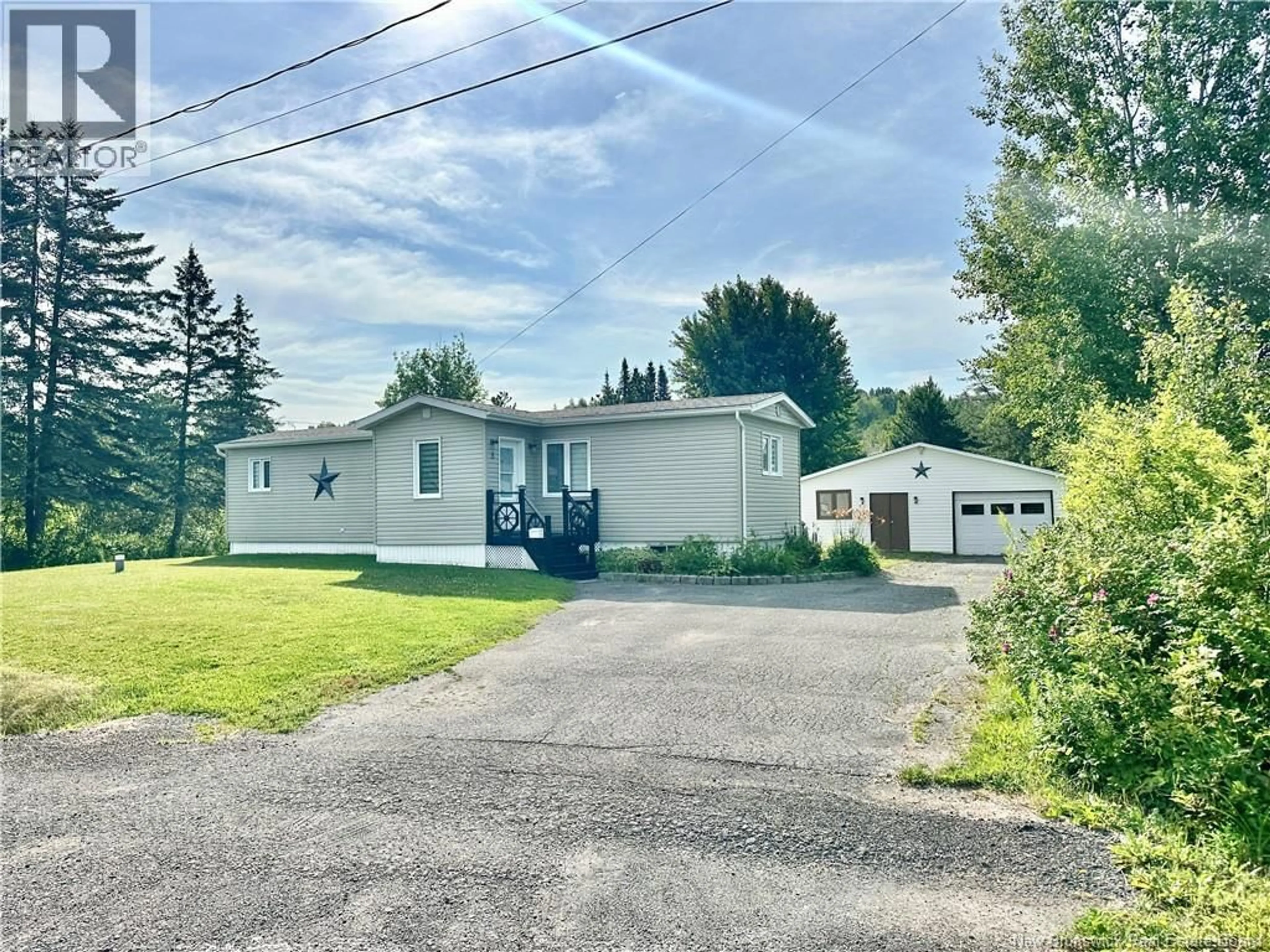 A pic from outside/outdoor area/front of a property/back of a property/a pic from drone, street for 5 PHILIBERT STREET, Edmundston New Brunswick E3V3V3