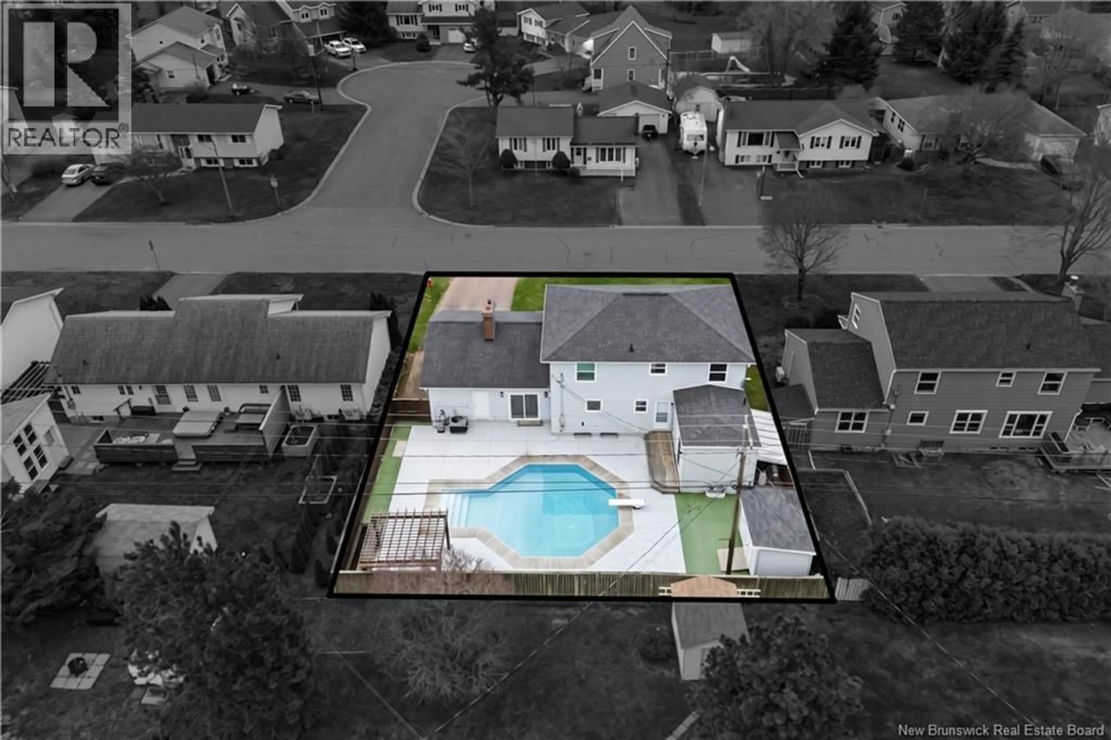 A pic from outside/outdoor area/front of a property/back of a property/a pic from drone, street for 259 GASPE STREET, Dieppe New Brunswick E1A5C9