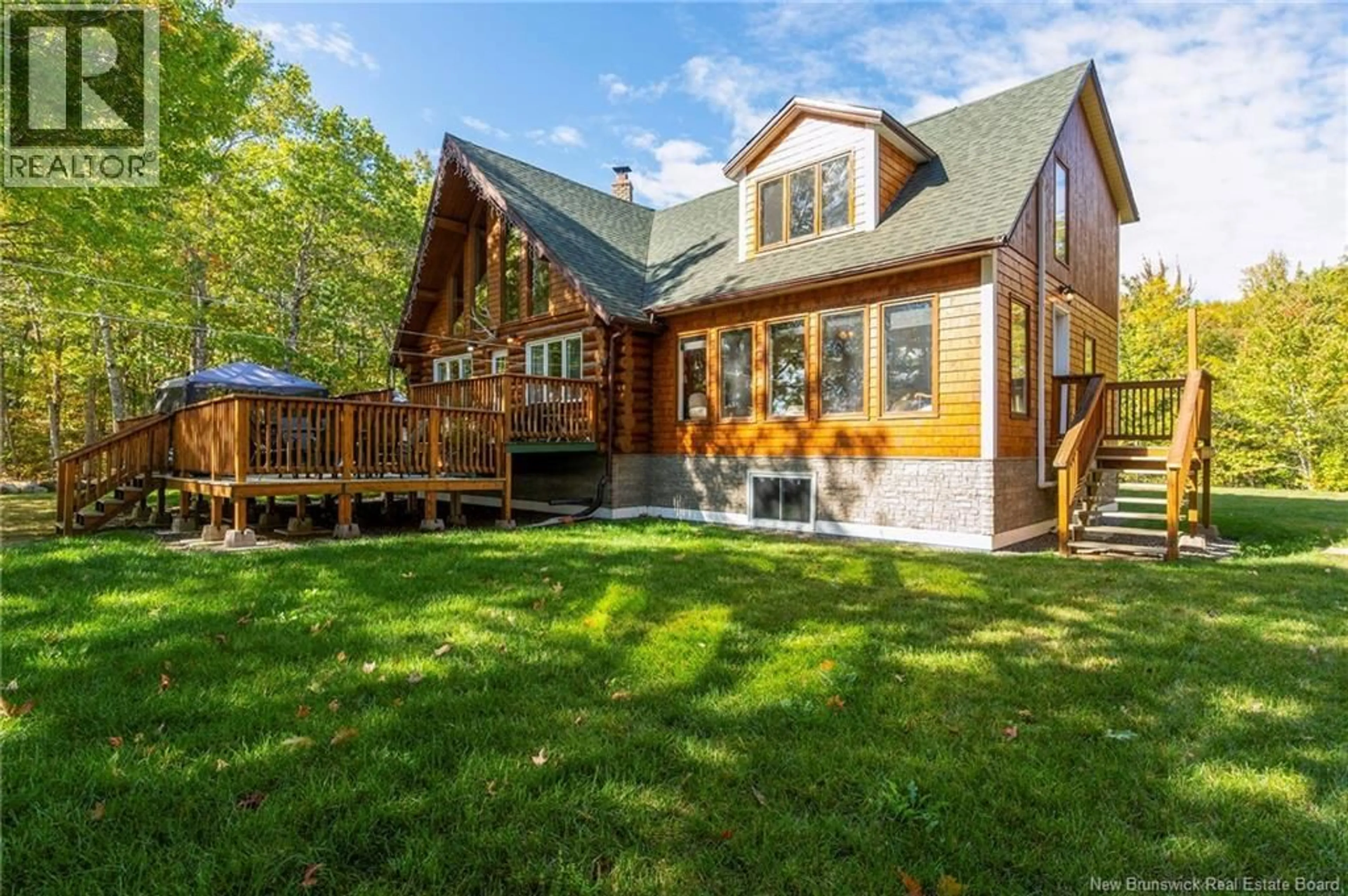 Home with vinyl exterior material, water/lake/river/ocean view for 3049 LOWER CAMBRIDGE ROAD, Cambridge-Narrows New Brunswick E4C1R7