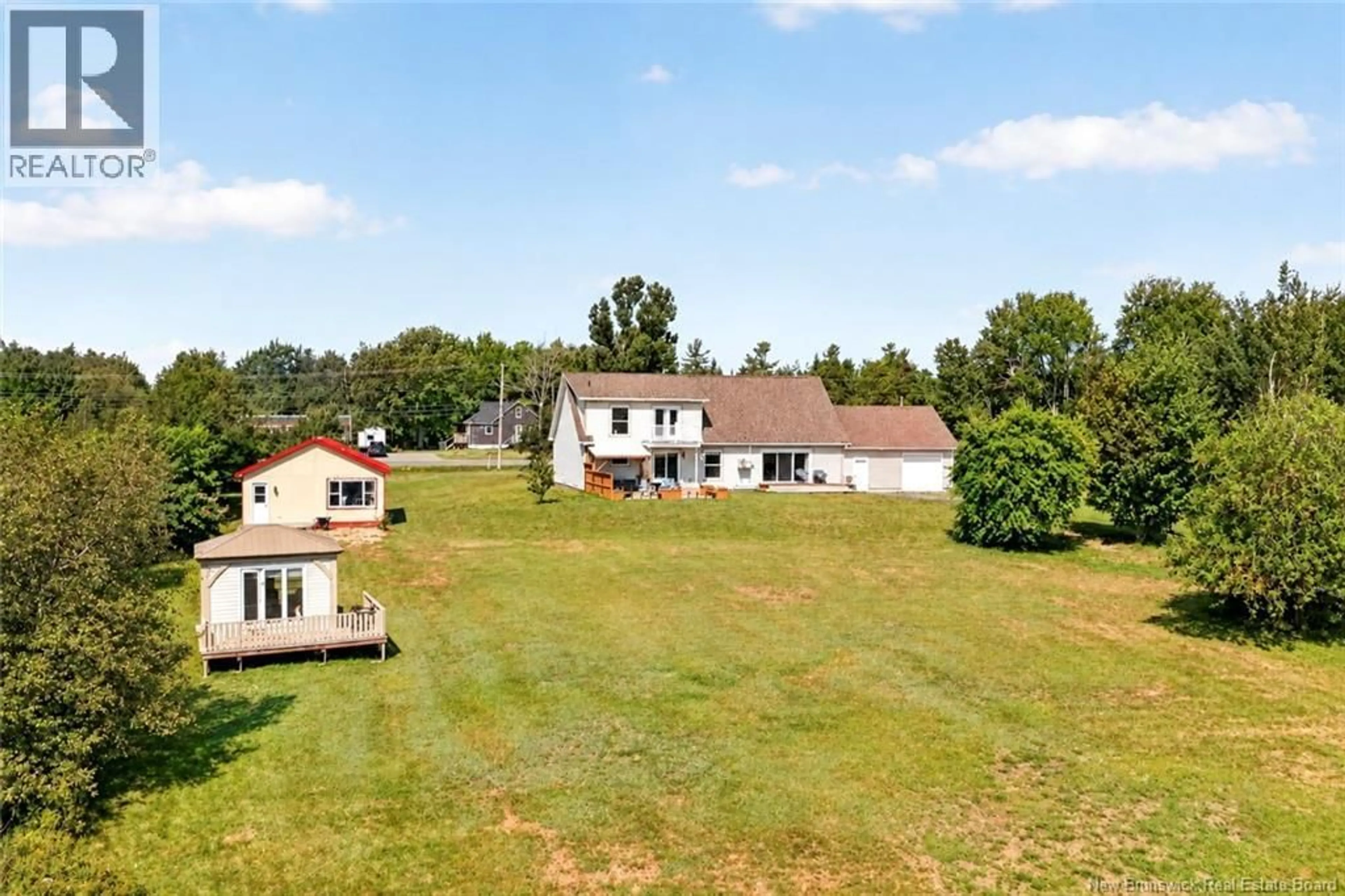 A pic from outside/outdoor area/front of a property/back of a property/a pic from drone, mountain view for 4646 ROUTE 11, Tabusintac New Brunswick E9H1J5