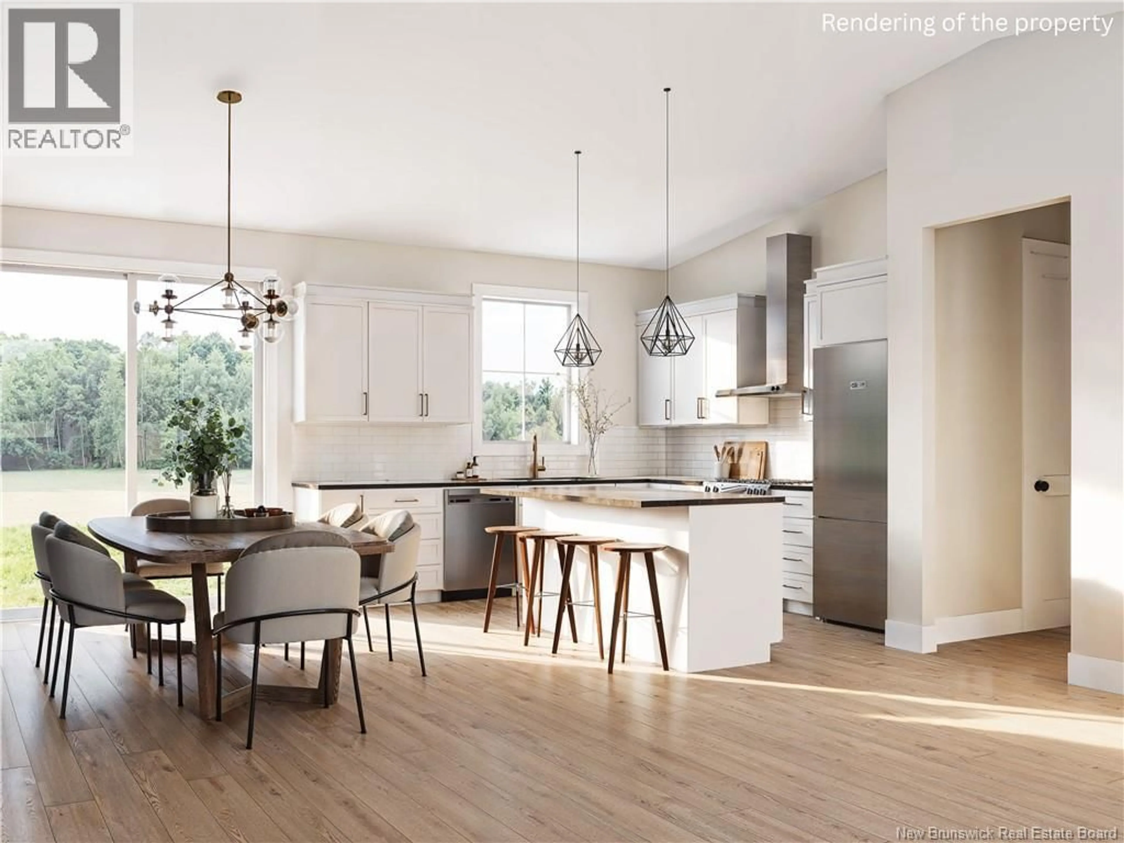Open concept kitchen, unknown for 79 BARON STREET, Barachois New Brunswick E4P8P1