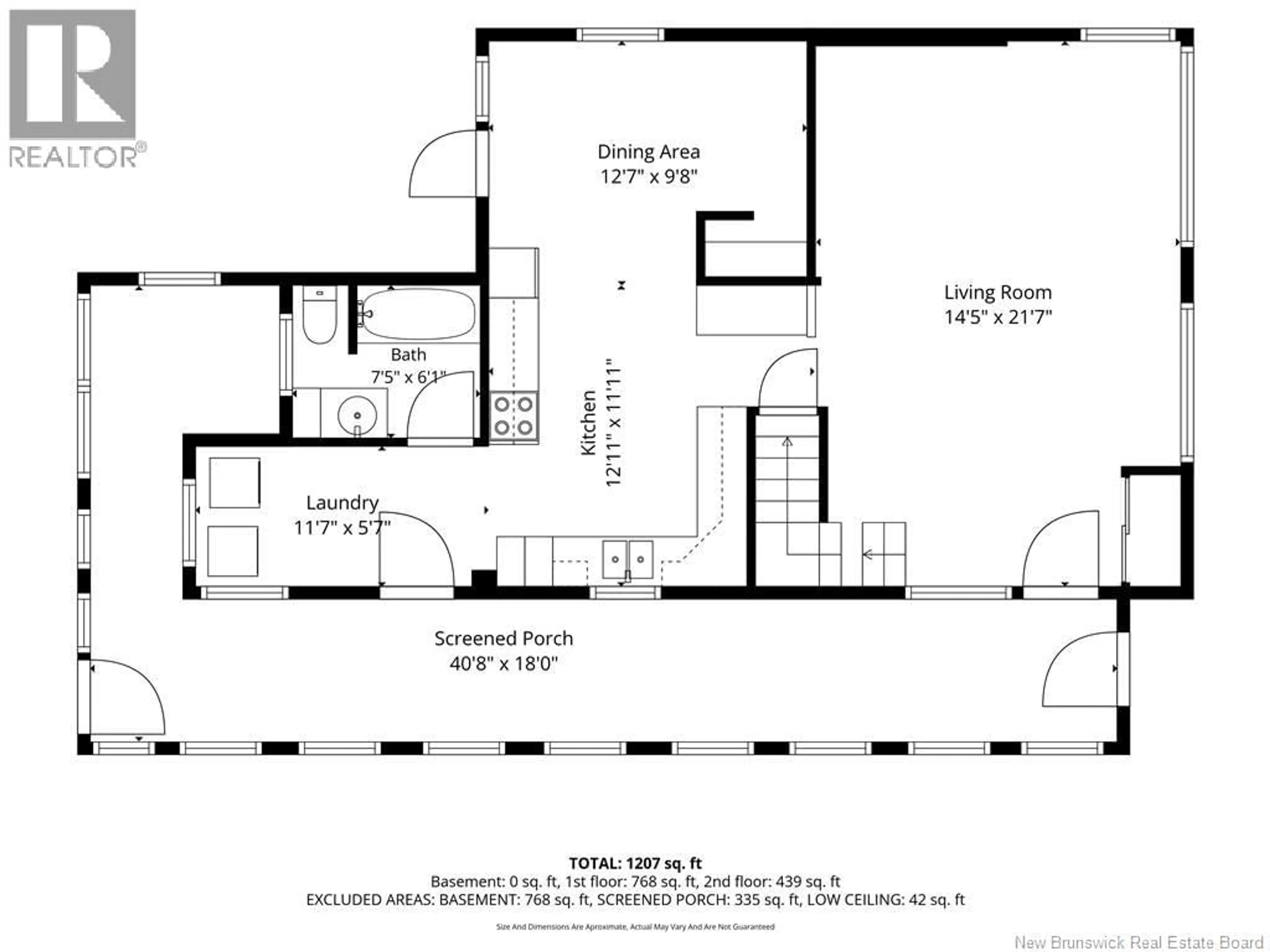 Floor plan for 662 EVANGELINE, Dieppe New Brunswick E1A1Z7
