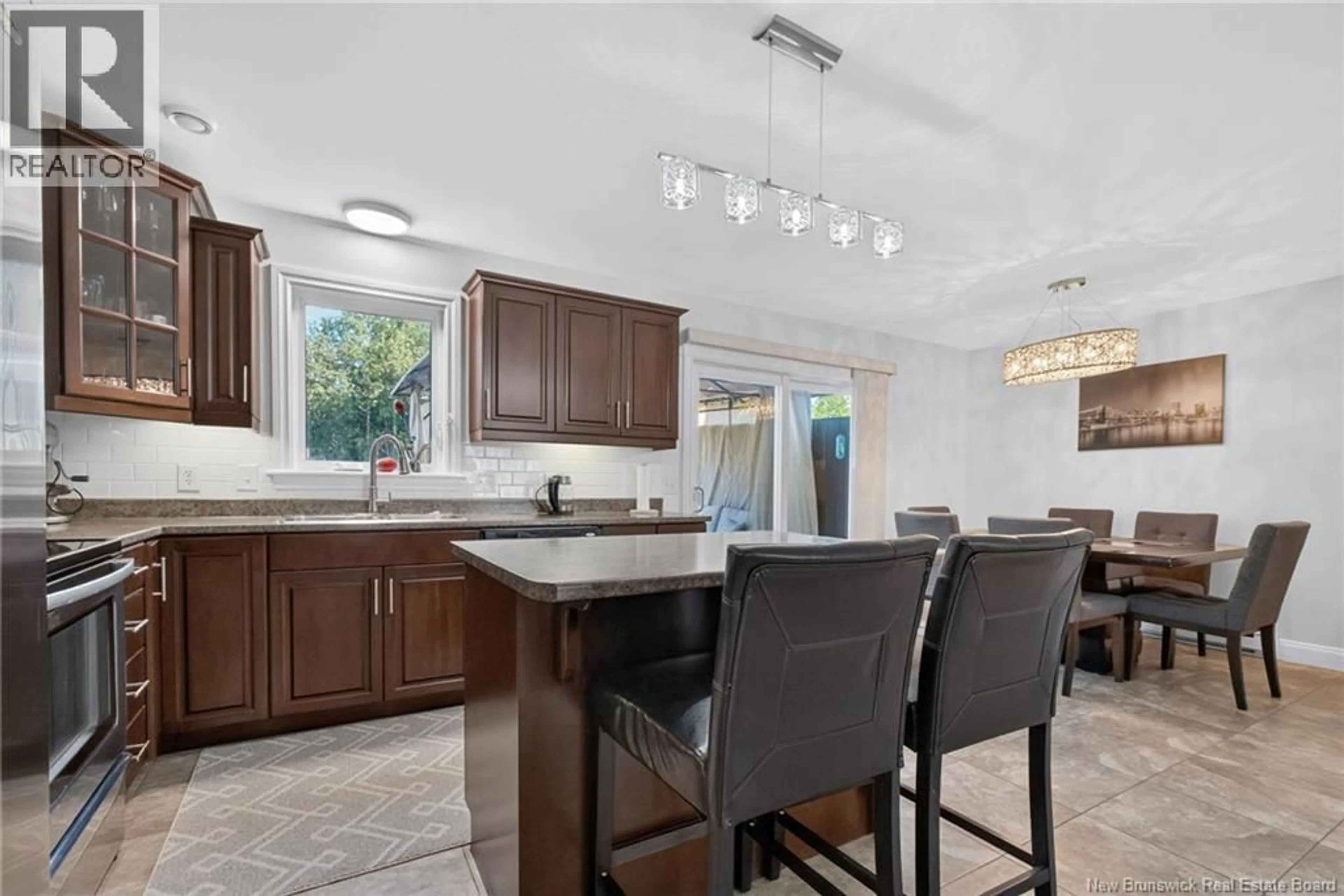 Open concept kitchen, ceramic/tile floor for 137 HOULAHAN STREET, Dieppe New Brunswick E1A4X6