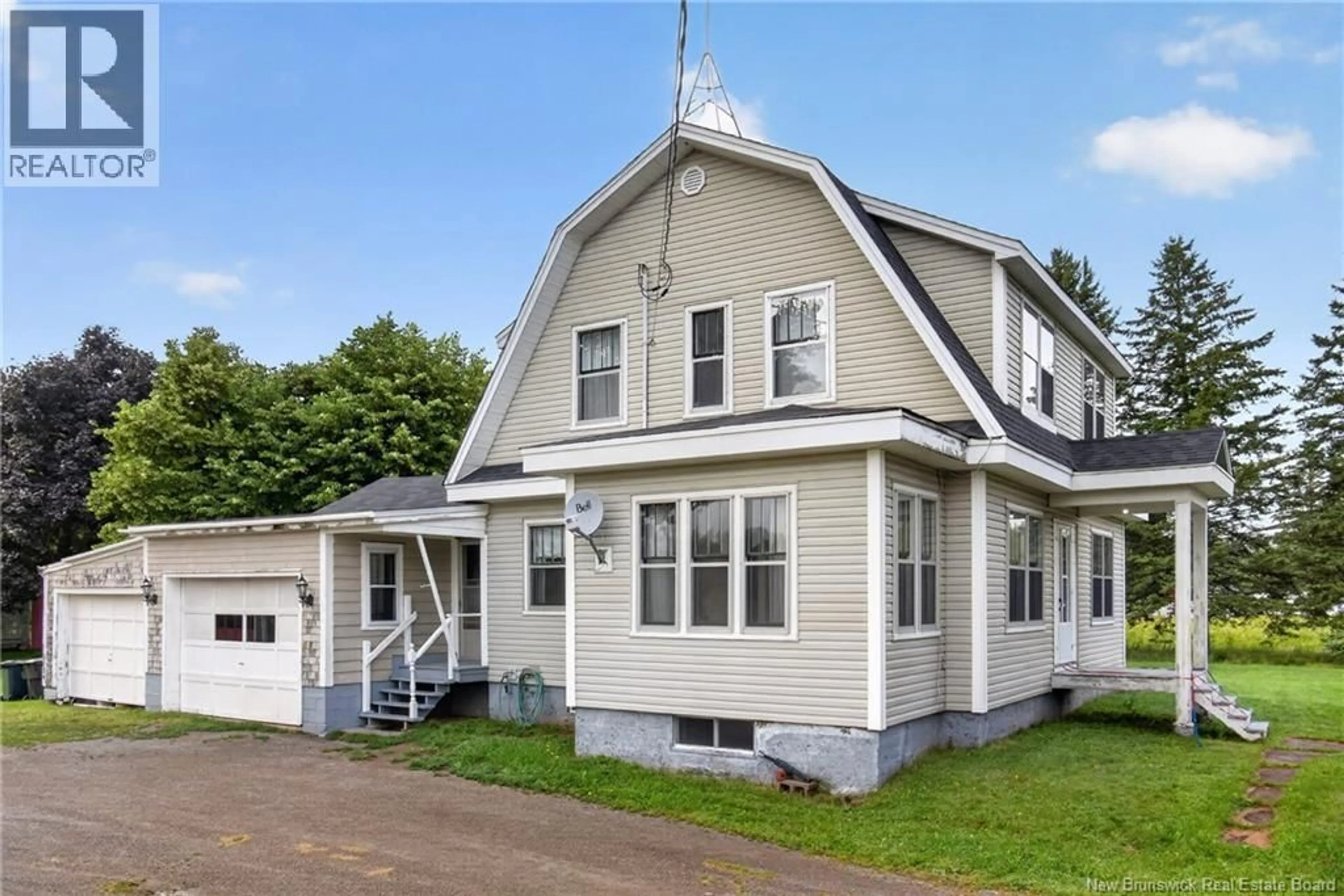 Home with vinyl exterior material, street for 795 RENAUDS MILL ROAD, Renauds Mills New Brunswick E4V2X4