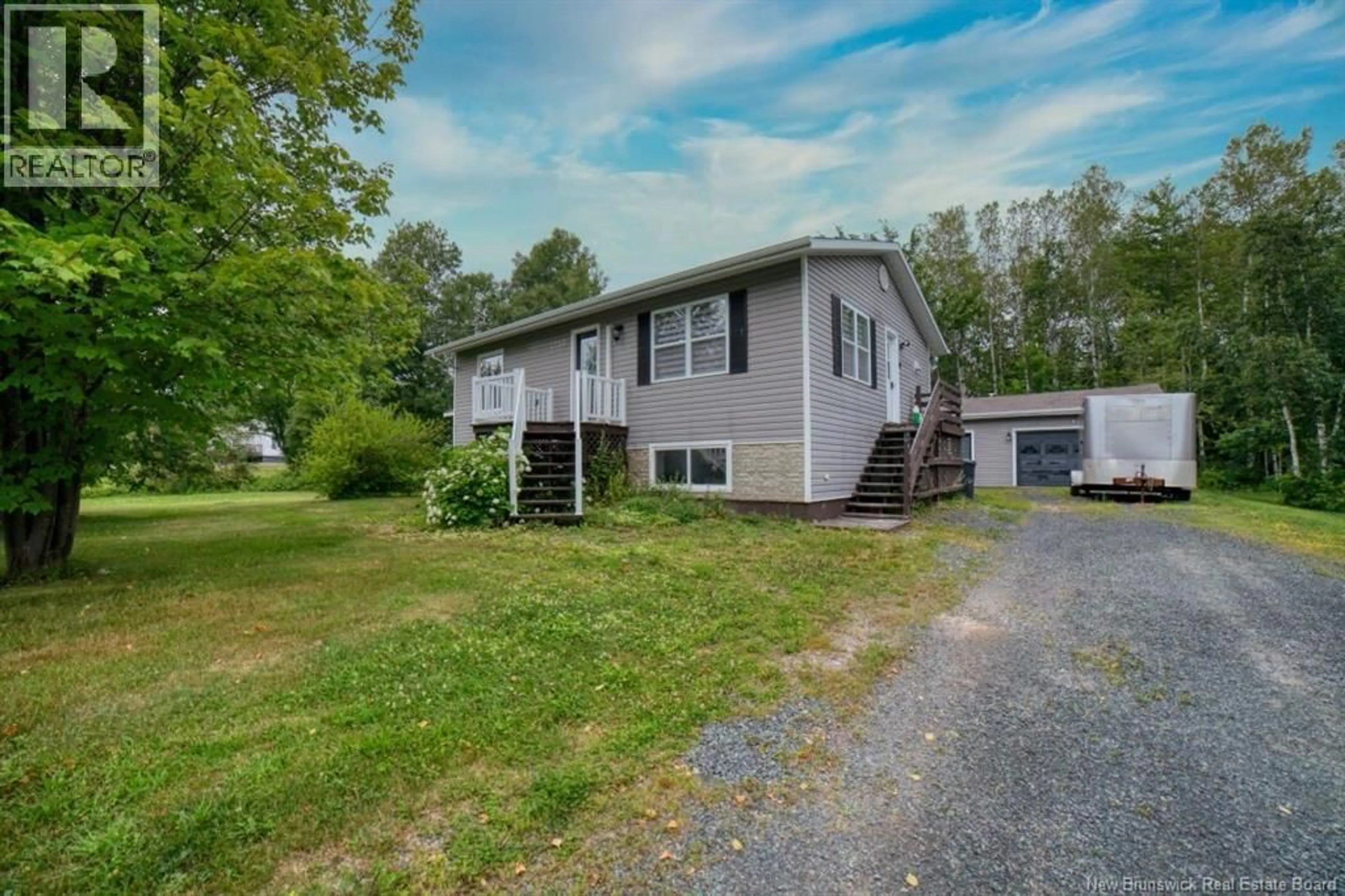 A pic from outside/outdoor area/front of a property/back of a property/a pic from drone, unknown for 2250 SORMANY, Sormany New Brunswick E8K2Z1