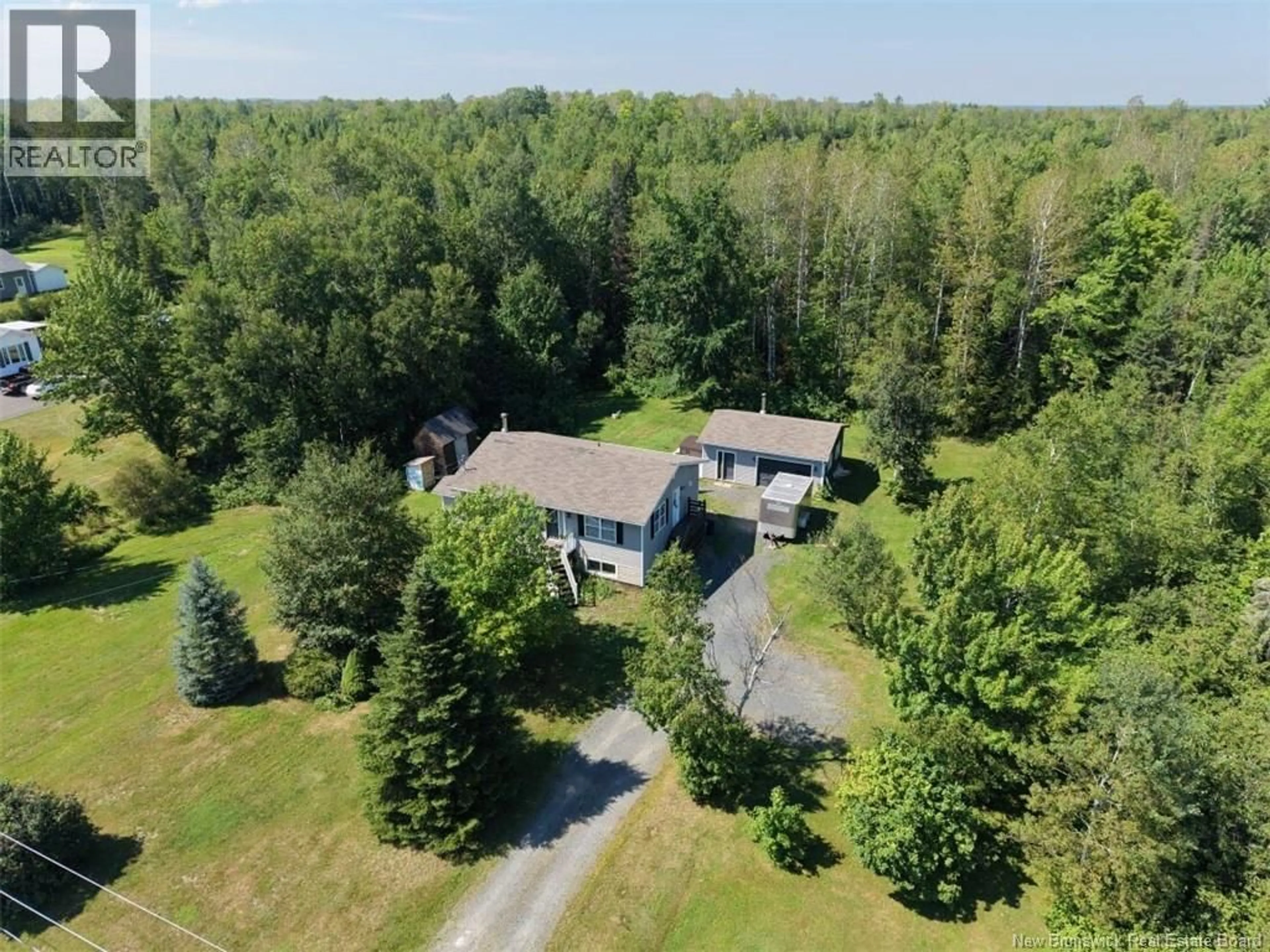 A pic from outside/outdoor area/front of a property/back of a property/a pic from drone, unknown for 2250 SORMANY, Sormany New Brunswick E8K2Z1