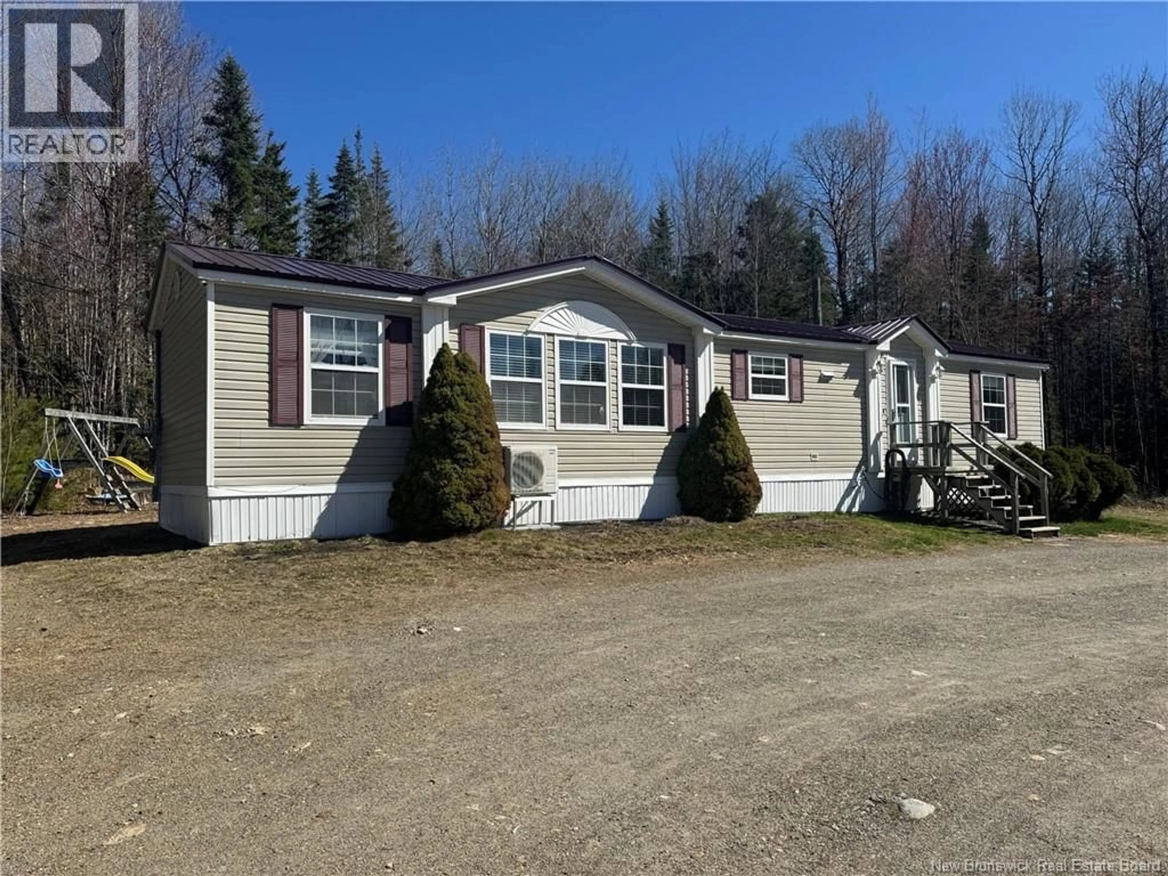 Home with vinyl exterior material, street for 214 RTE 725, Little Ridge New Brunswick E3L5N6