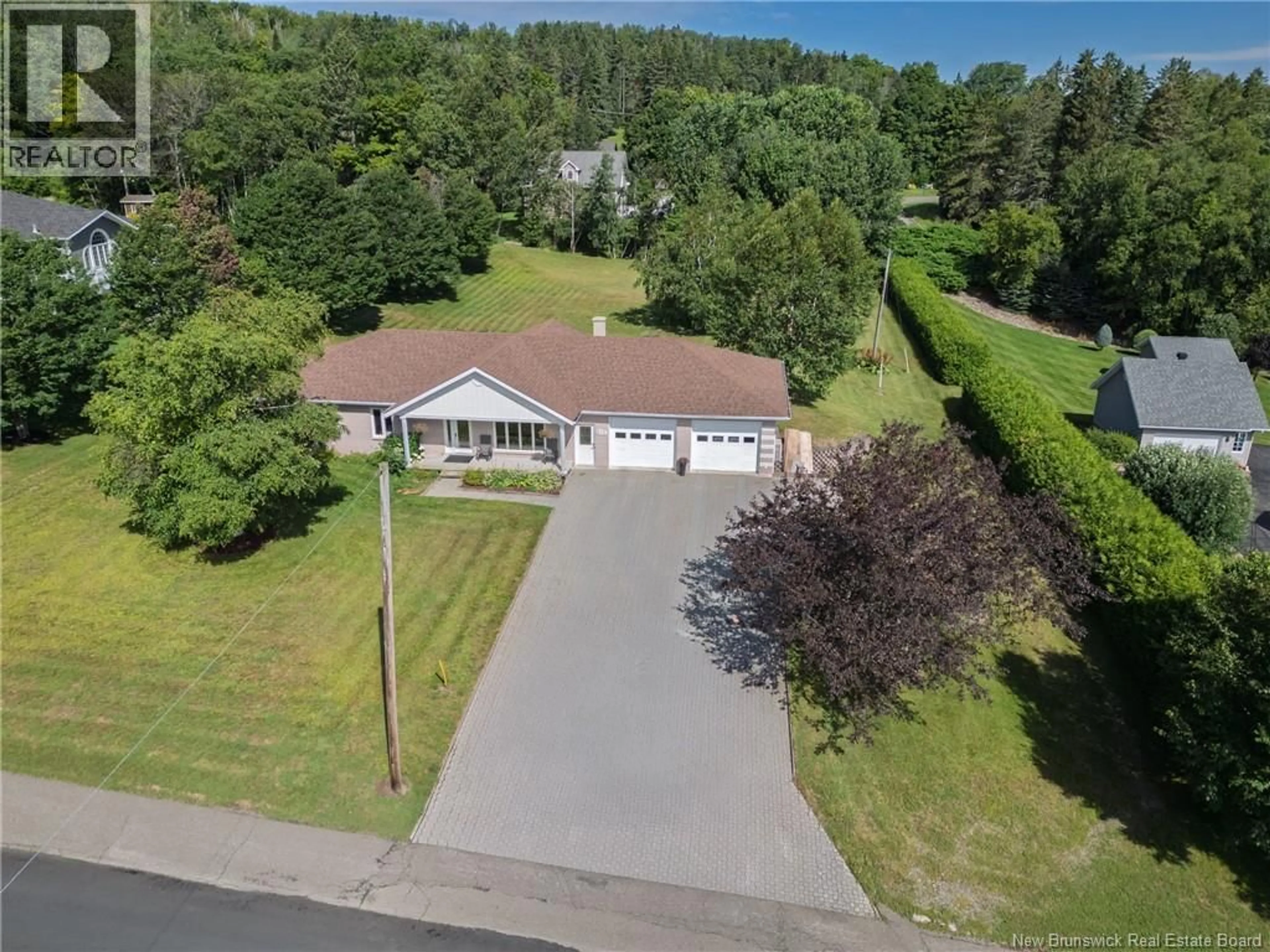A pic from outside/outdoor area/front of a property/back of a property/a pic from drone, unknown for 626 HARLEY HILL, Grand Falls New Brunswick E3Z2T5
