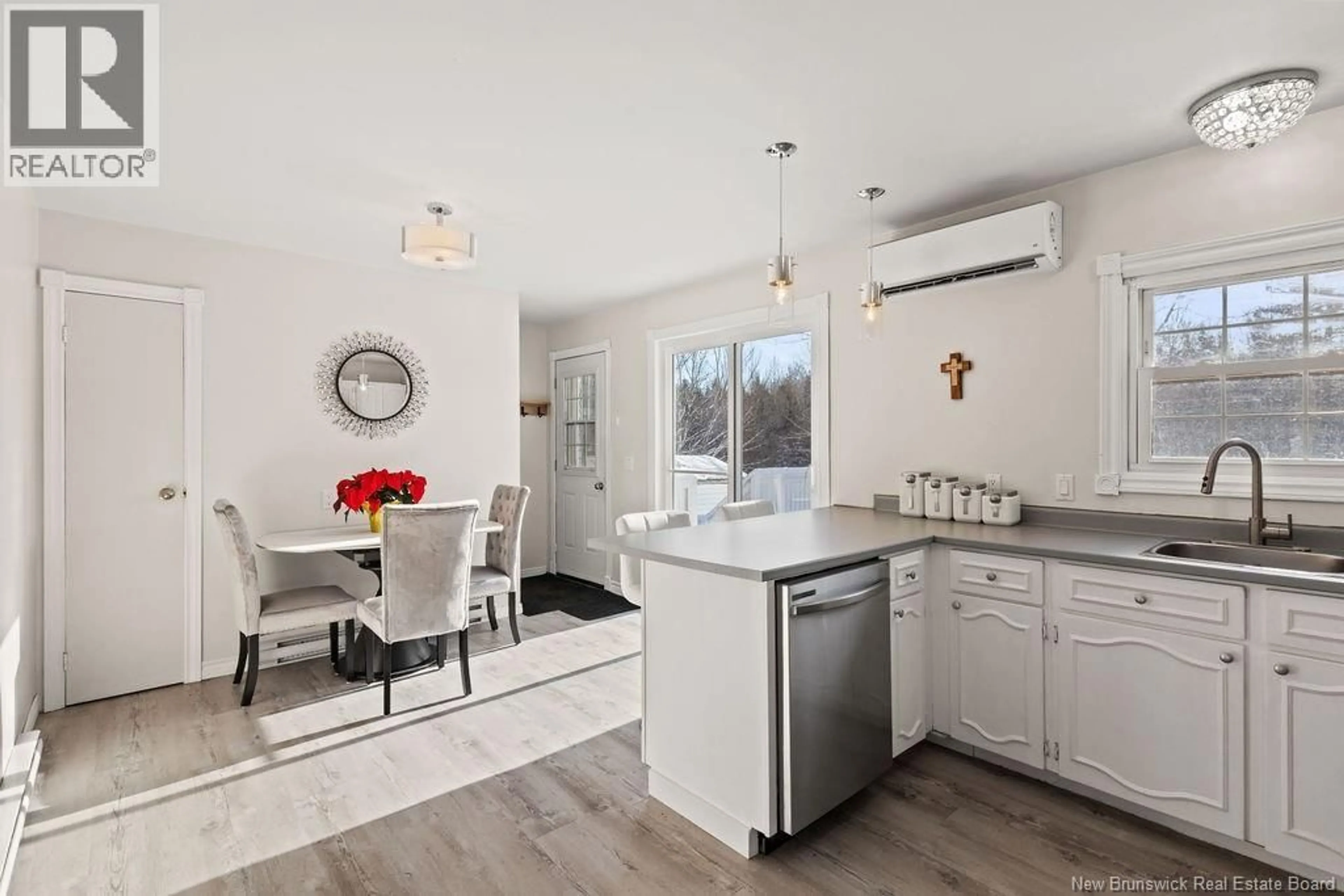 Open concept kitchen, ceramic/tile floor for 7781 ROUTE 117, Black River Bridge New Brunswick E1N5K7