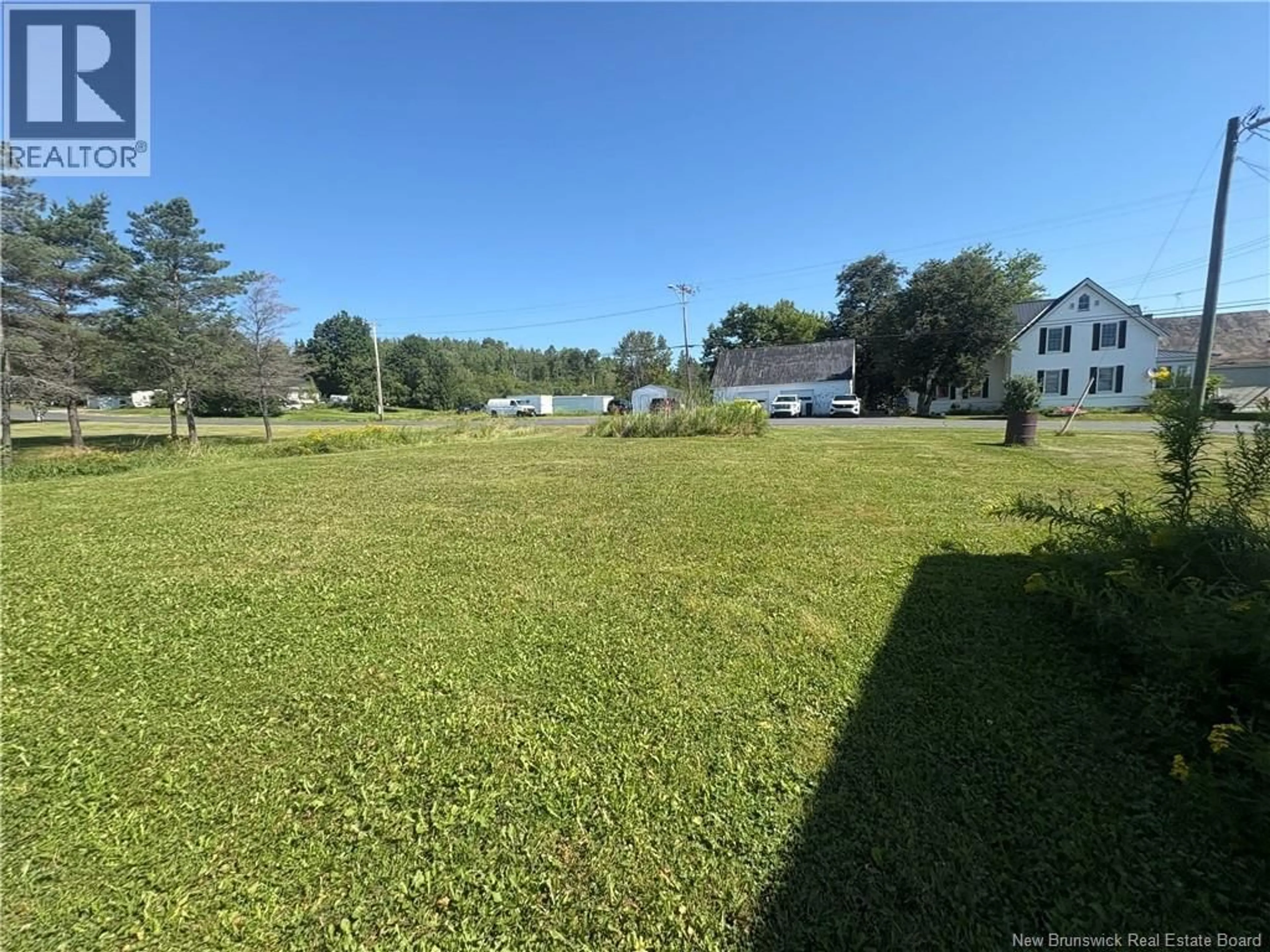 A pic from outside/outdoor area/front of a property/back of a property/a pic from drone, water/lake/river/ocean view for 4 ALCORN DRIVE, Blackville New Brunswick E9B1Y2