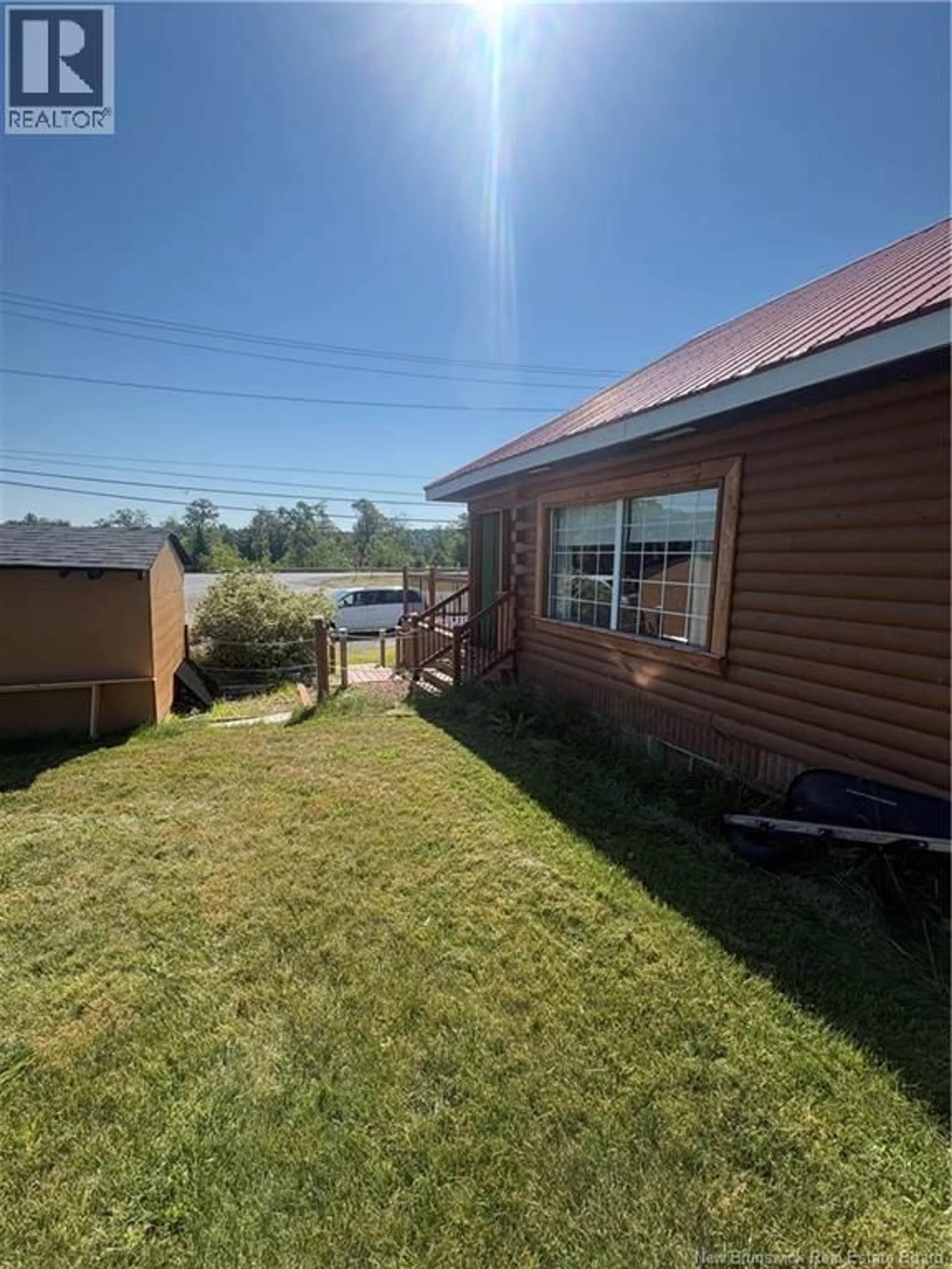 A pic from outside/outdoor area/front of a property/back of a property/a pic from drone, water/lake/river/ocean view for 4 ALCORN DRIVE, Blackville New Brunswick E9B1Y2