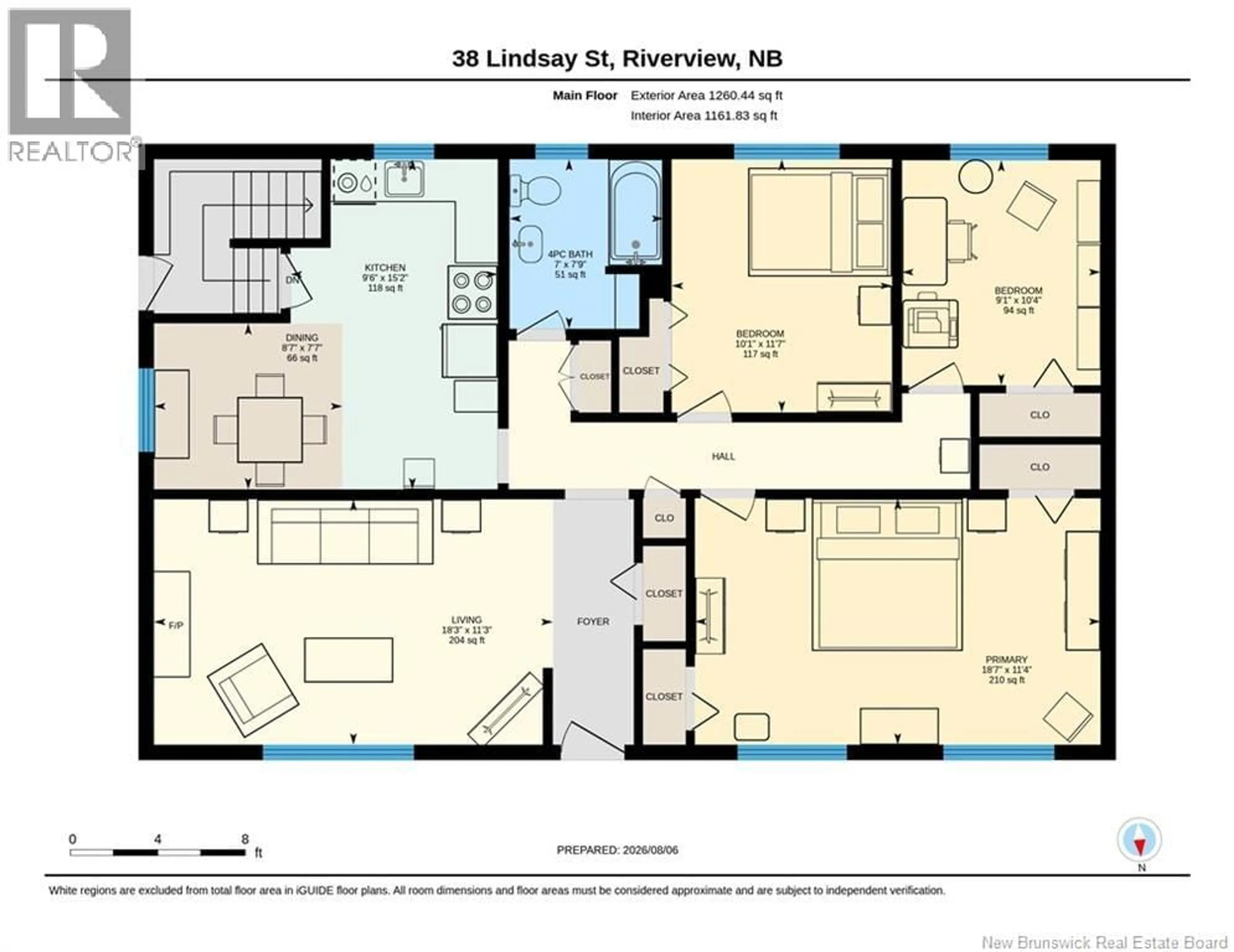 Floor plan for 38 LINDSAY STREET, Riverview New Brunswick E1B3A1