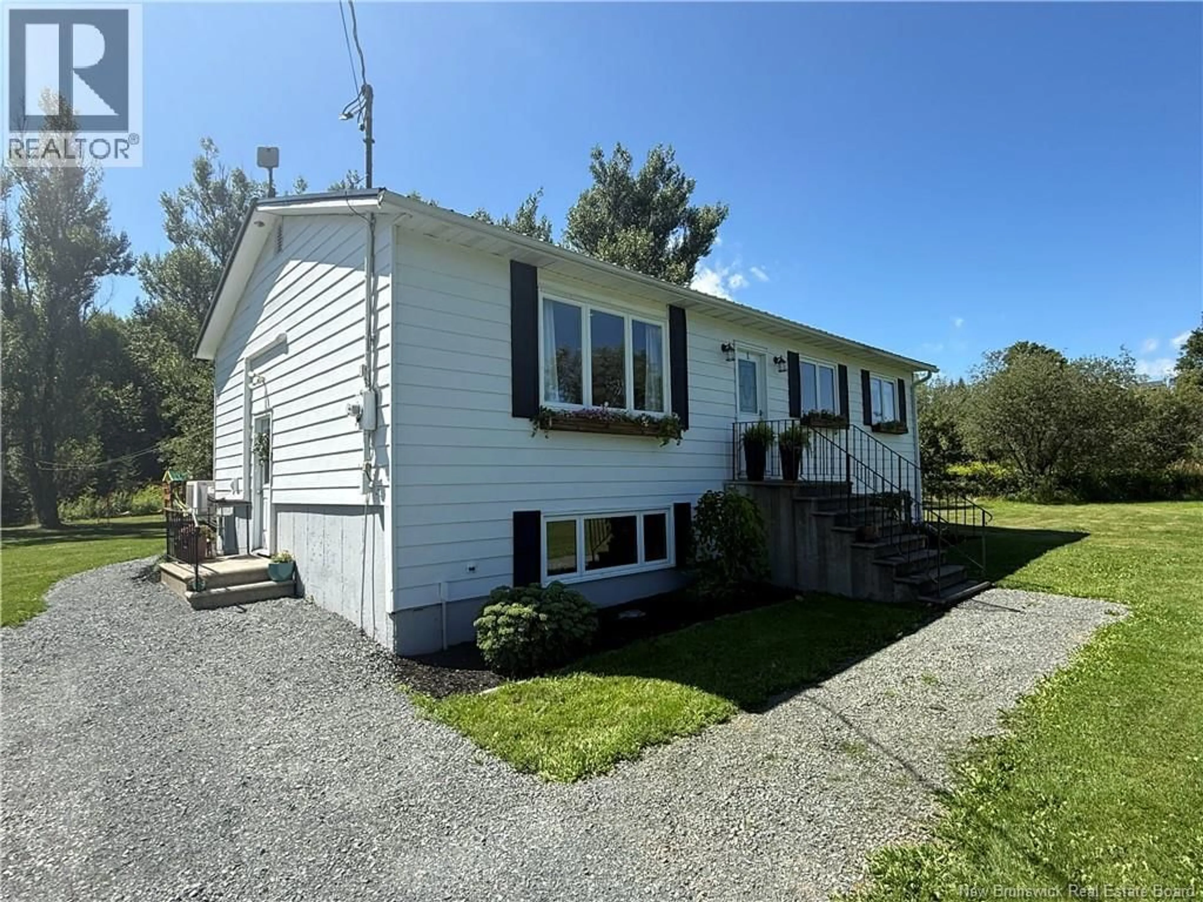 Home with vinyl exterior material, street for 353 BACK GREENFIELD ROAD, Greenfield New Brunswick E7L3A7
