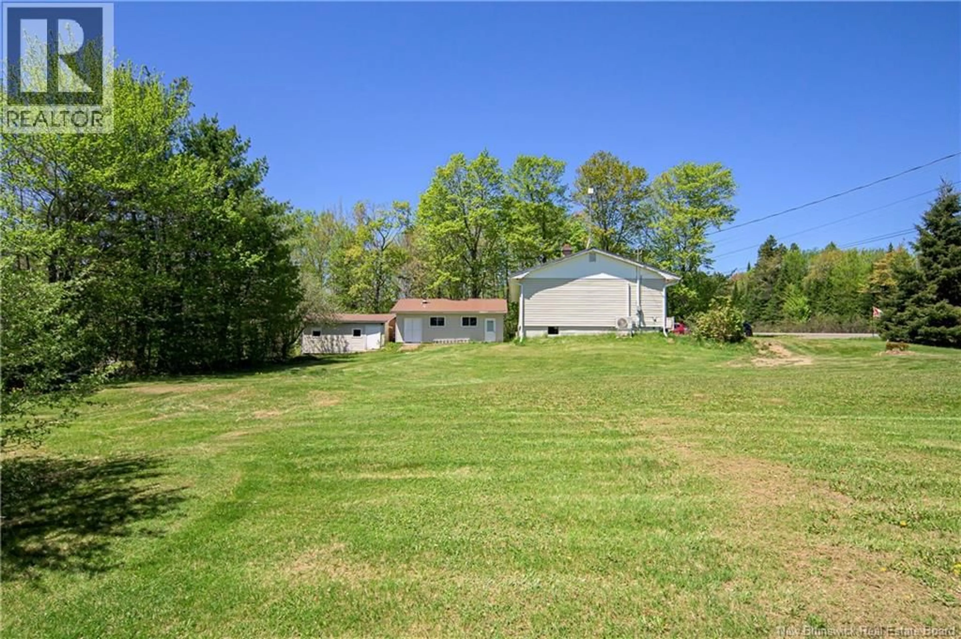 A pic from outside/outdoor area/front of a property/back of a property/a pic from drone, unknown for 3055 RTE 104, Middle Hainesville New Brunswick E6E1H9