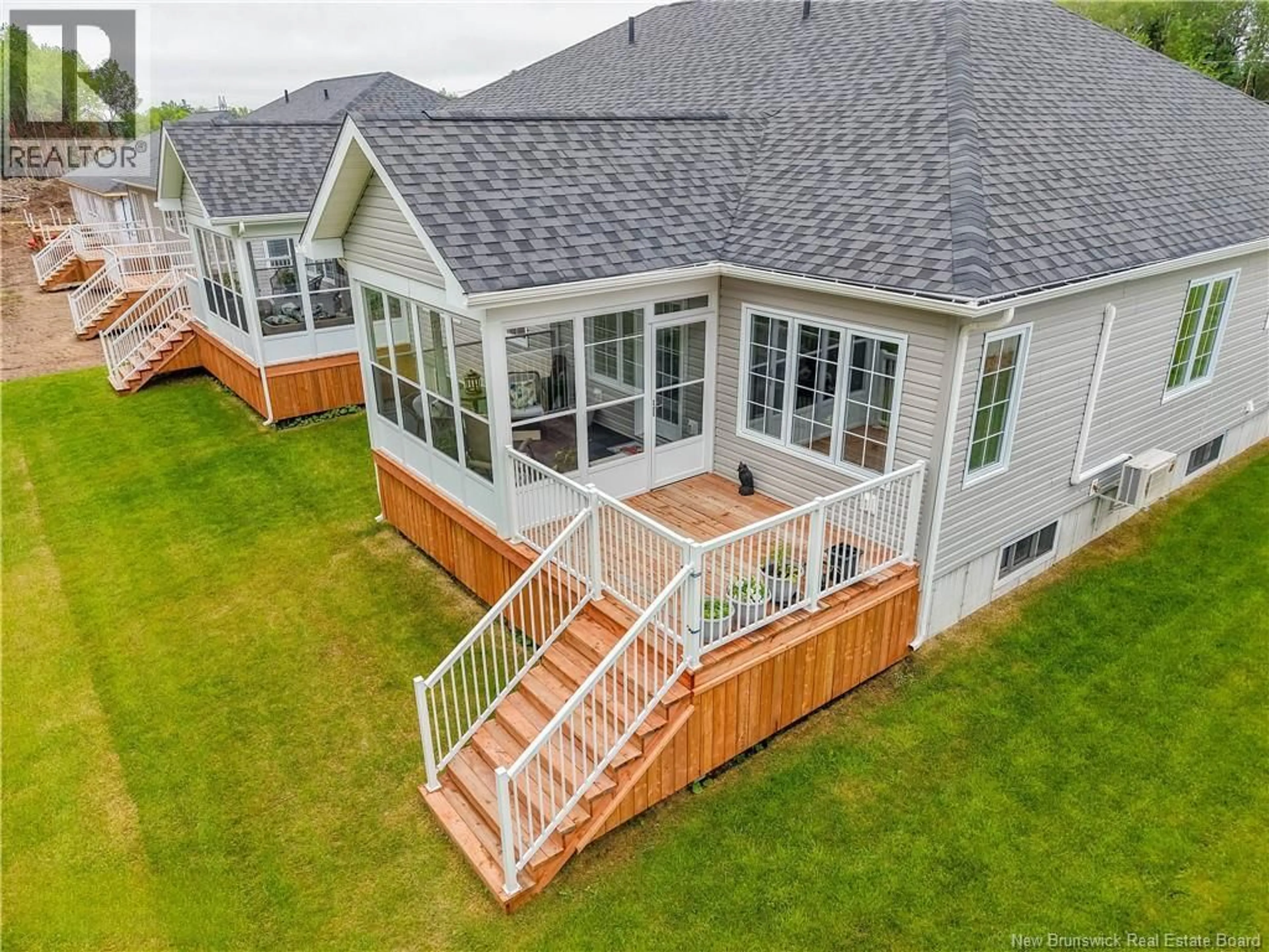 A pic from outside/outdoor area/front of a property/back of a property/a pic from drone, mountain view for 26 LEAVERY STREET, Fredericton New Brunswick E3G0L8