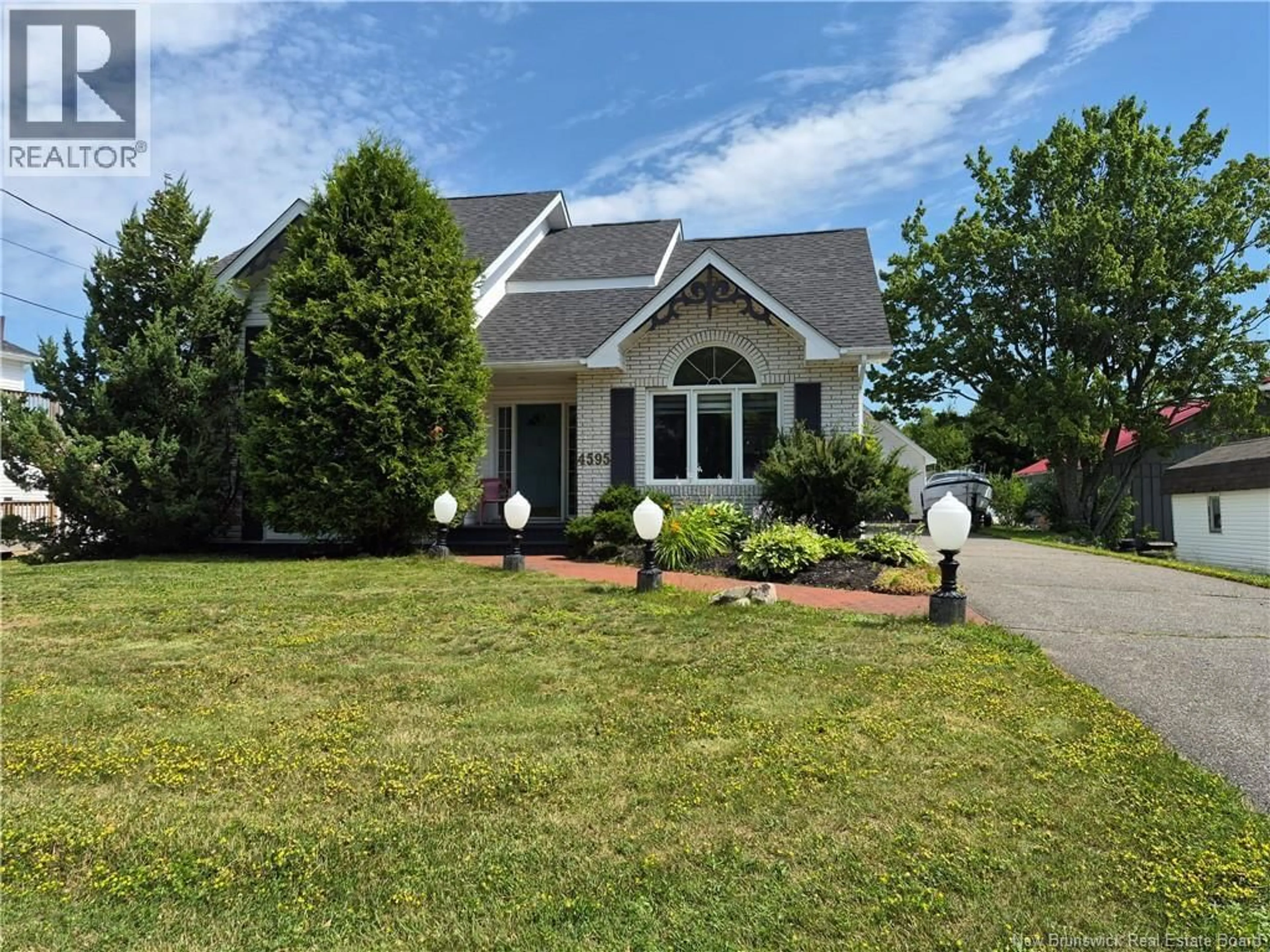 Home with vinyl exterior material, street for 4595 RTE 134, Allardville New Brunswick E8L1E1