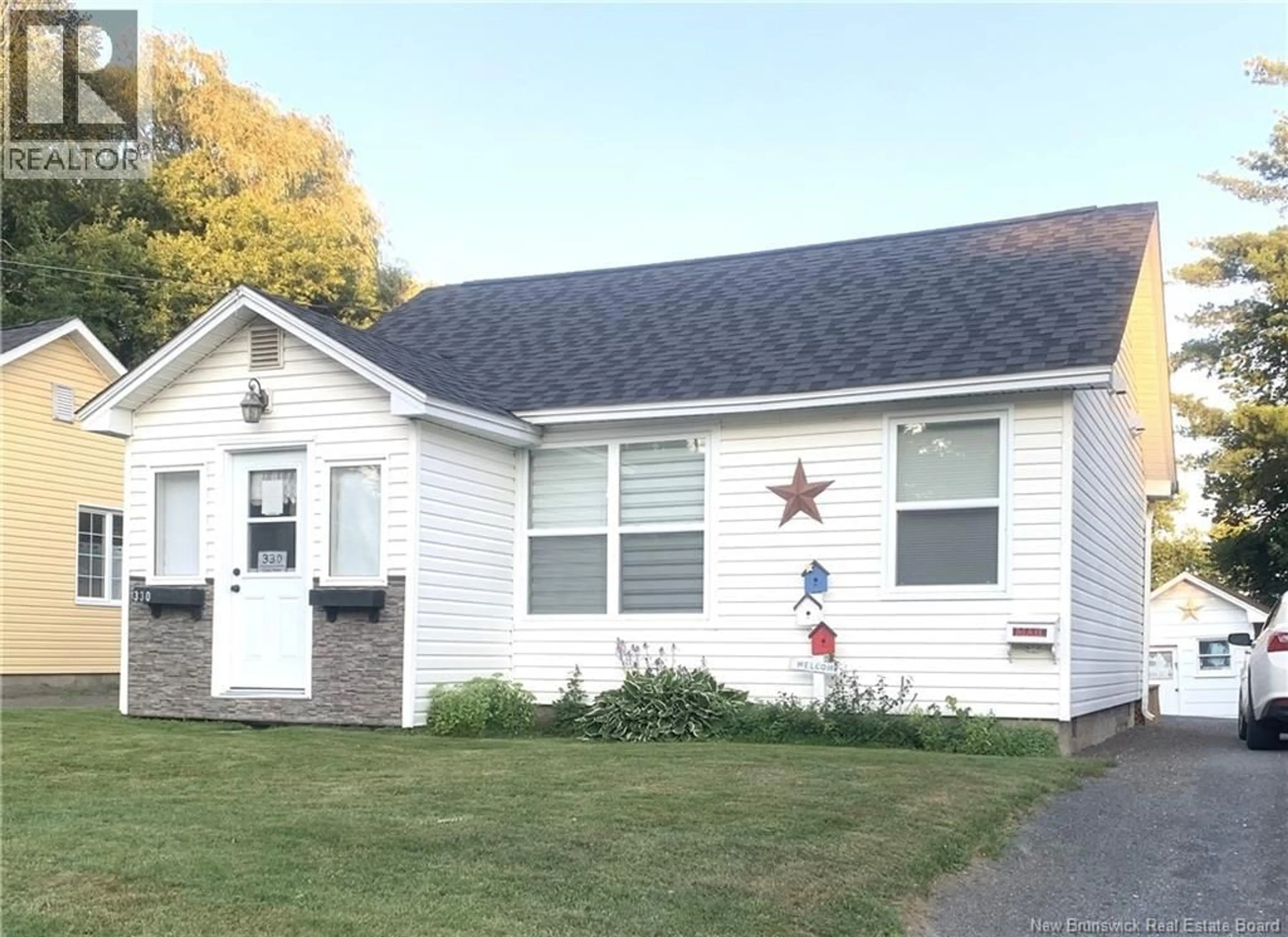 Home with vinyl exterior material, unknown for 330 CLARK STREET, Fredericton New Brunswick E3A2X2