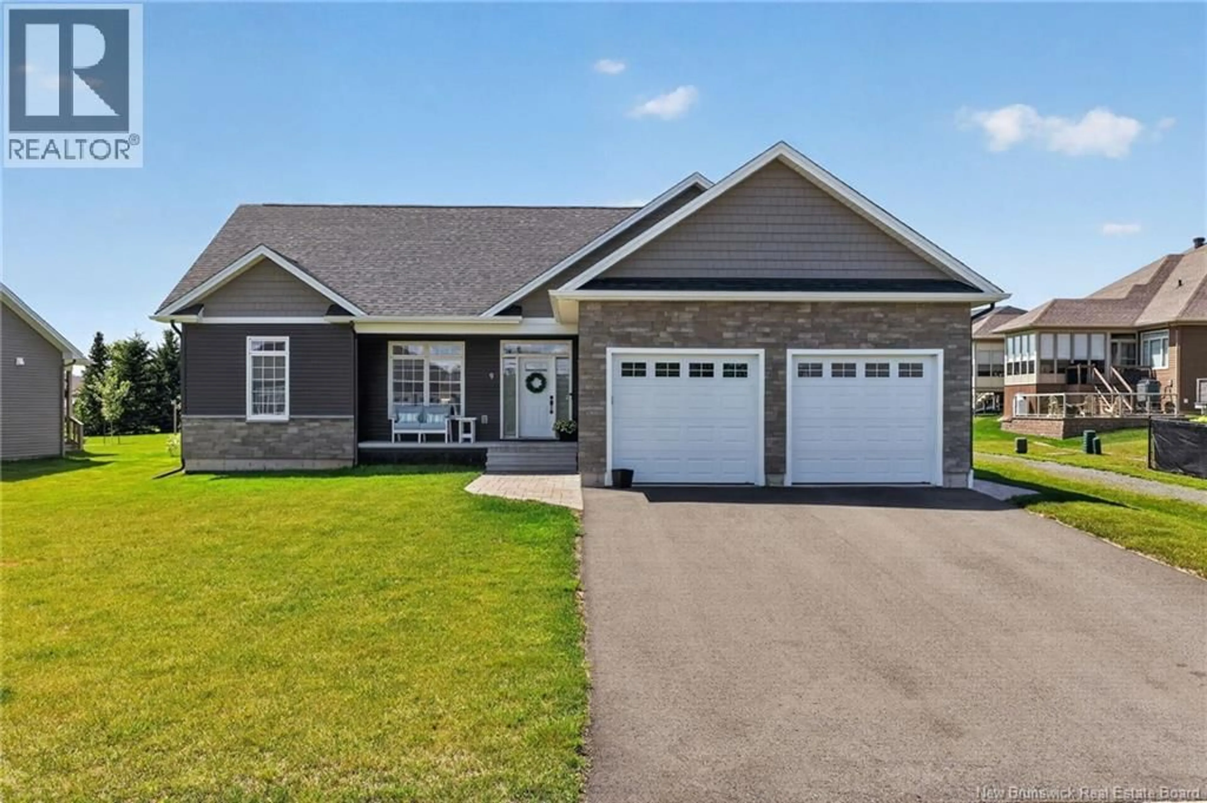 Home with vinyl exterior material, street for 9 CONGRESSIONAL CRESCENT, Moncton New Brunswick E1H3L2