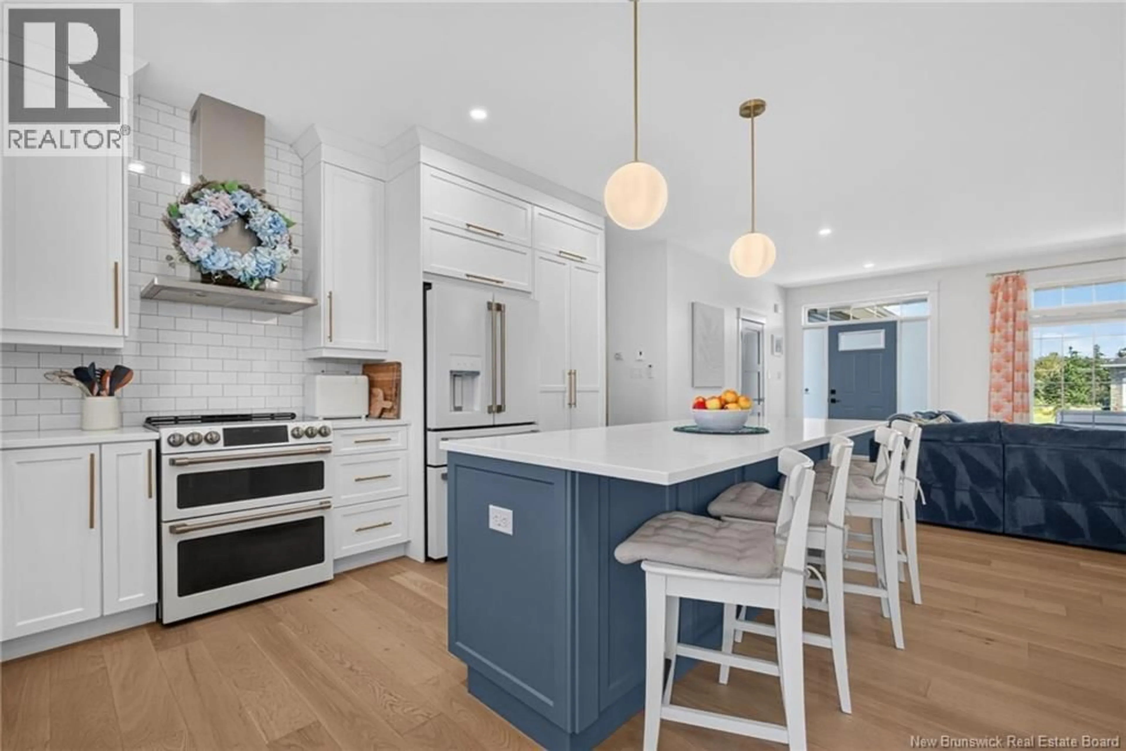 Open concept kitchen, ceramic/tile floor for 9 CONGRESSIONAL CRESCENT, Moncton New Brunswick E1H3L2