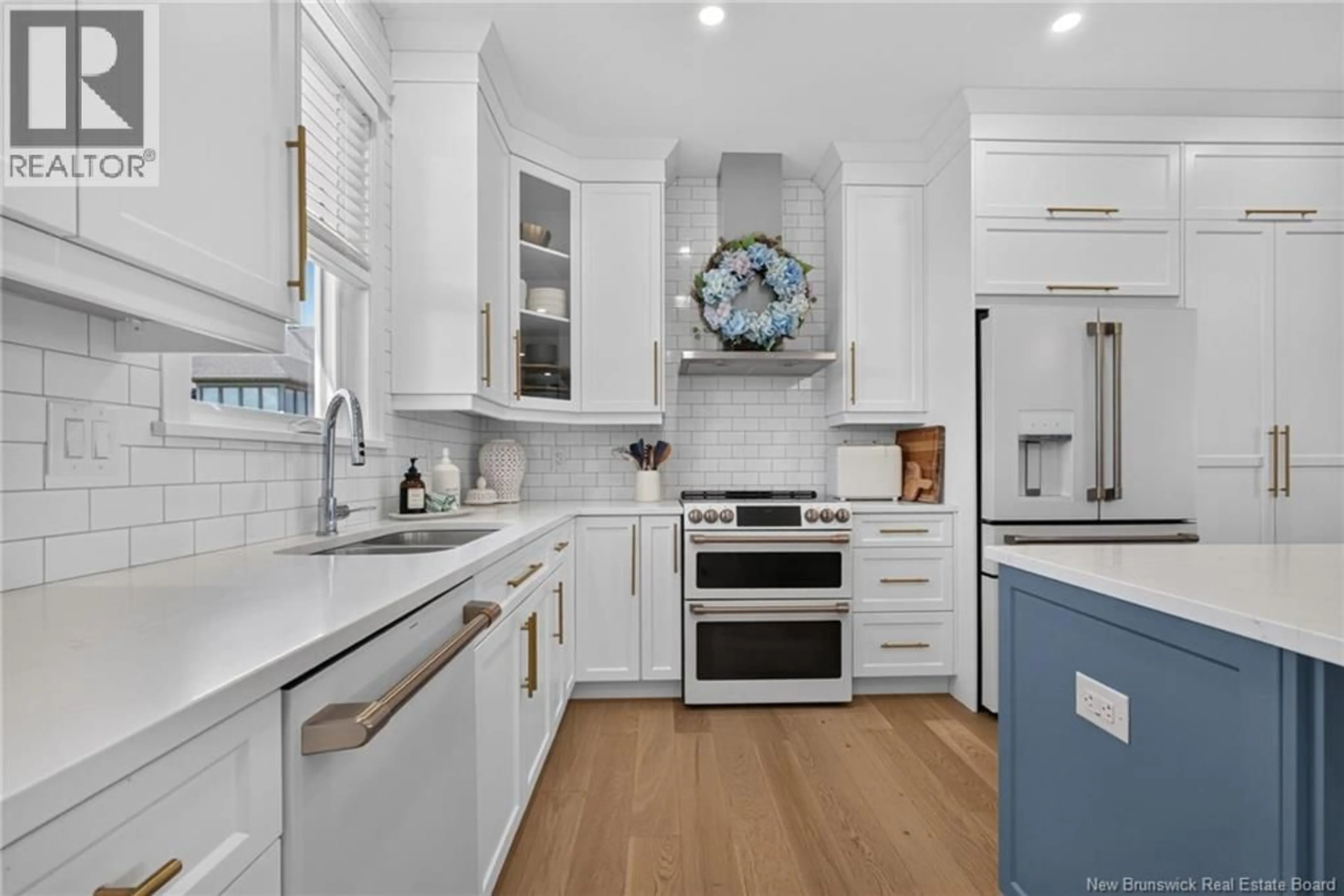 Open concept kitchen, ceramic/tile floor for 9 CONGRESSIONAL CRESCENT, Moncton New Brunswick E1H3L2