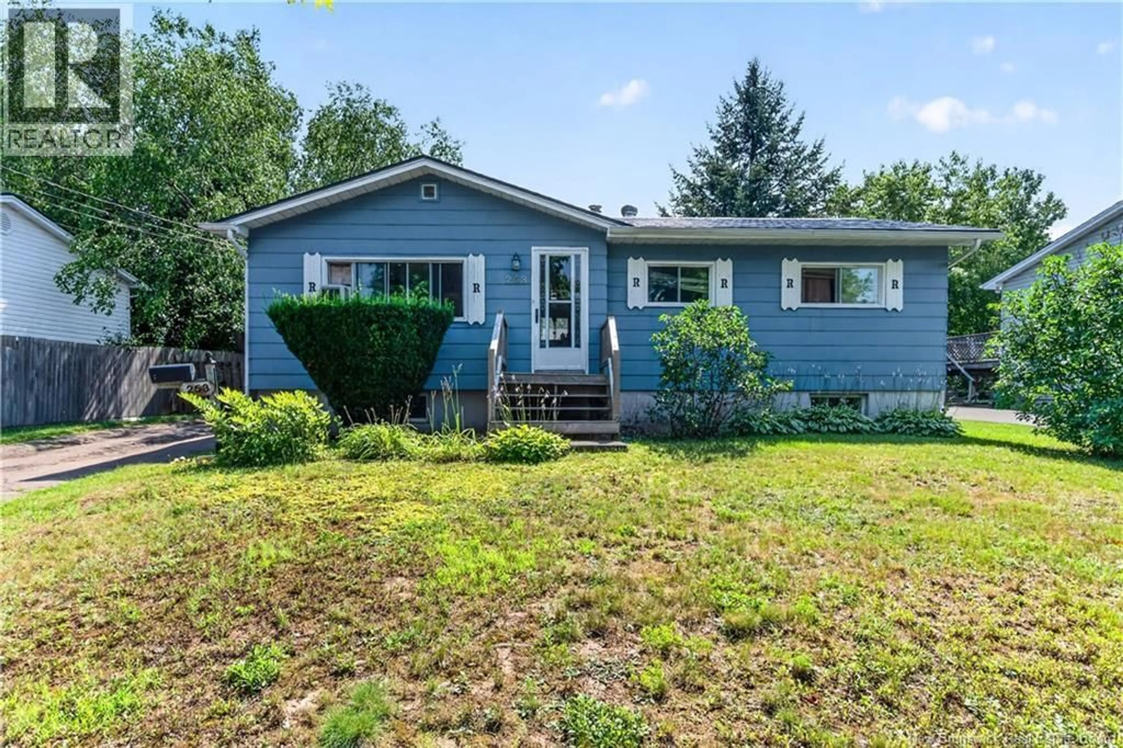 Home with vinyl exterior material, street for 253 CALLOWHILL ROAD, Riverview New Brunswick E1B4L3